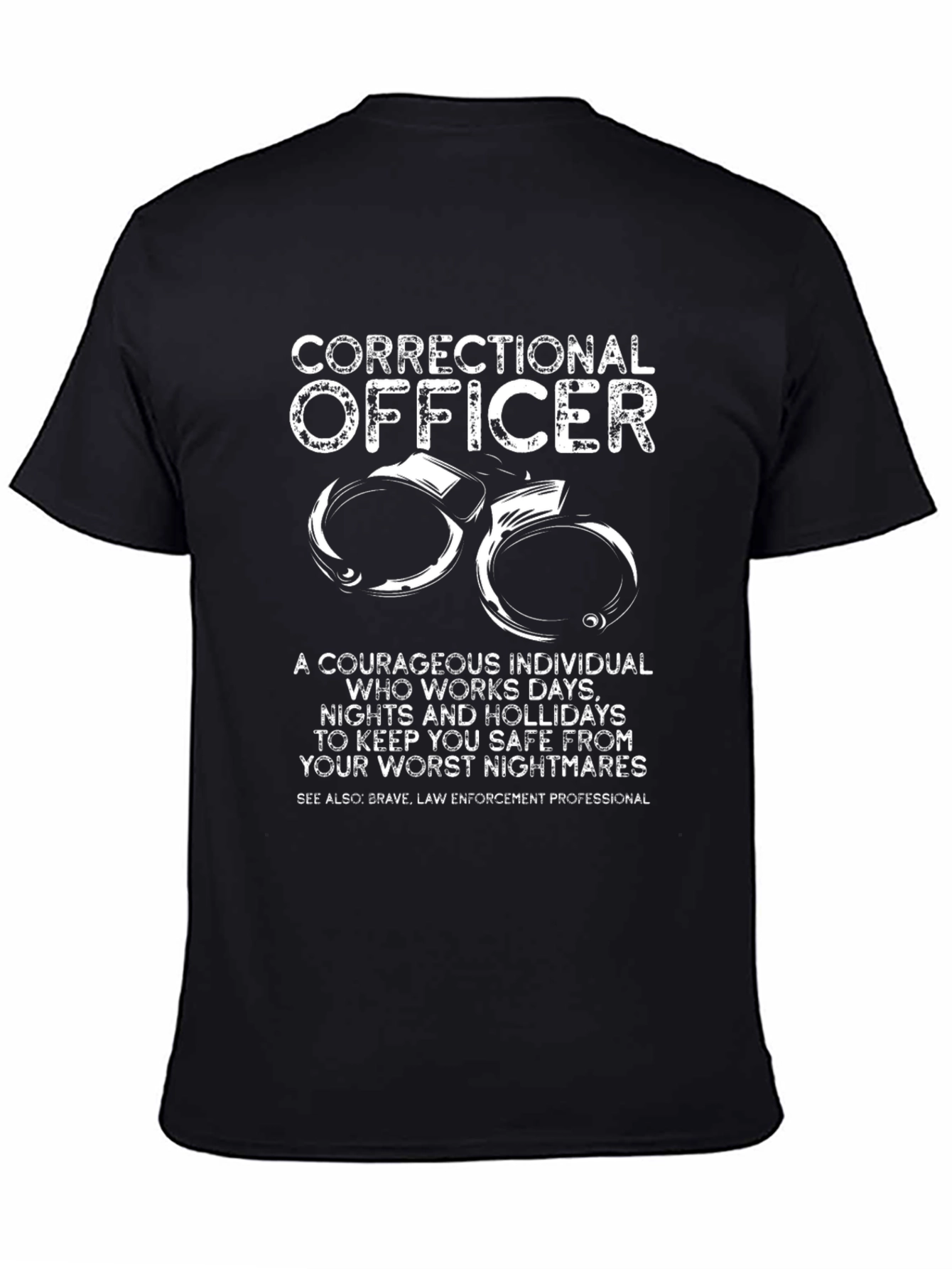 Correctional Officer Graphic T-Shirt