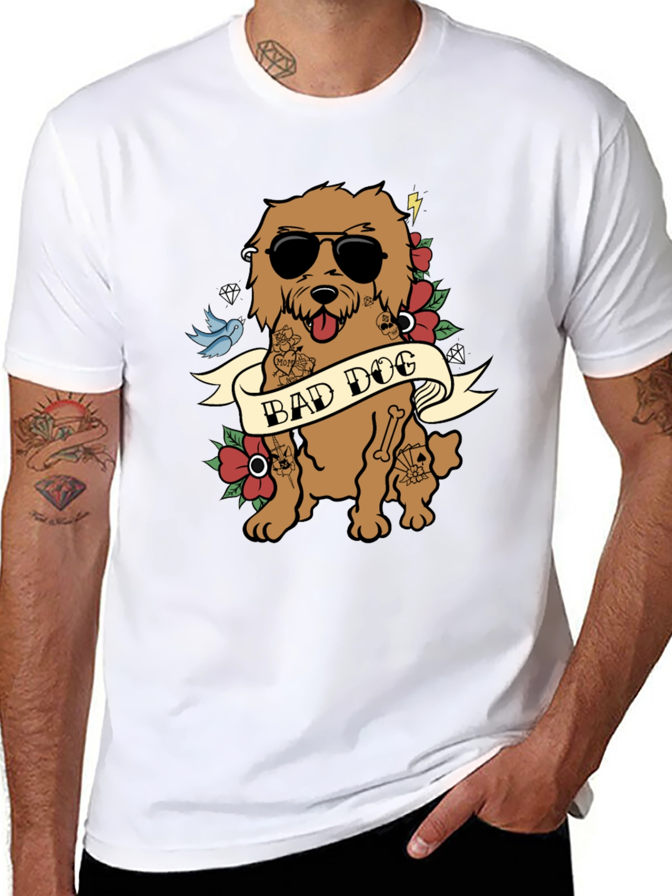 Bad Dog Graphic T-Shirt