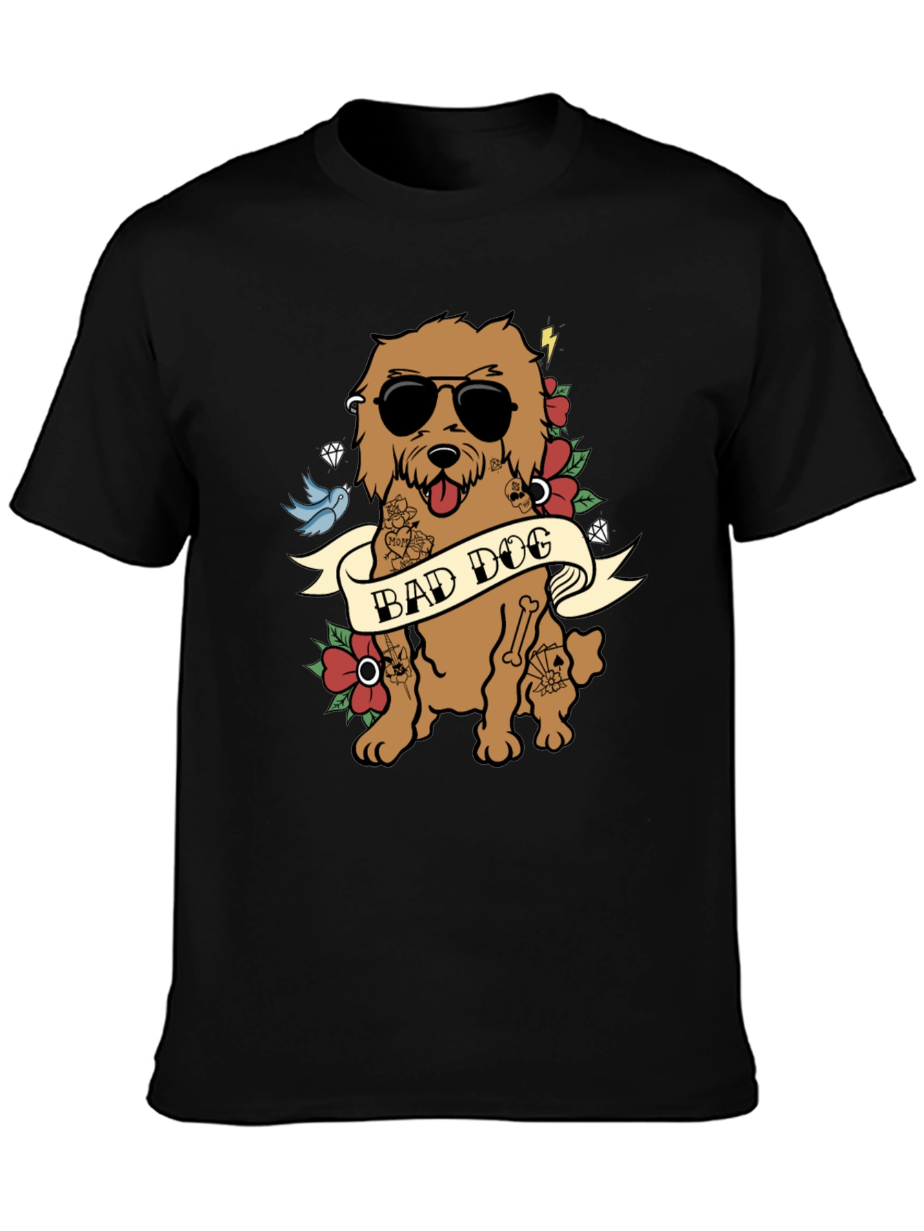 Bad Dog Graphic T-Shirt