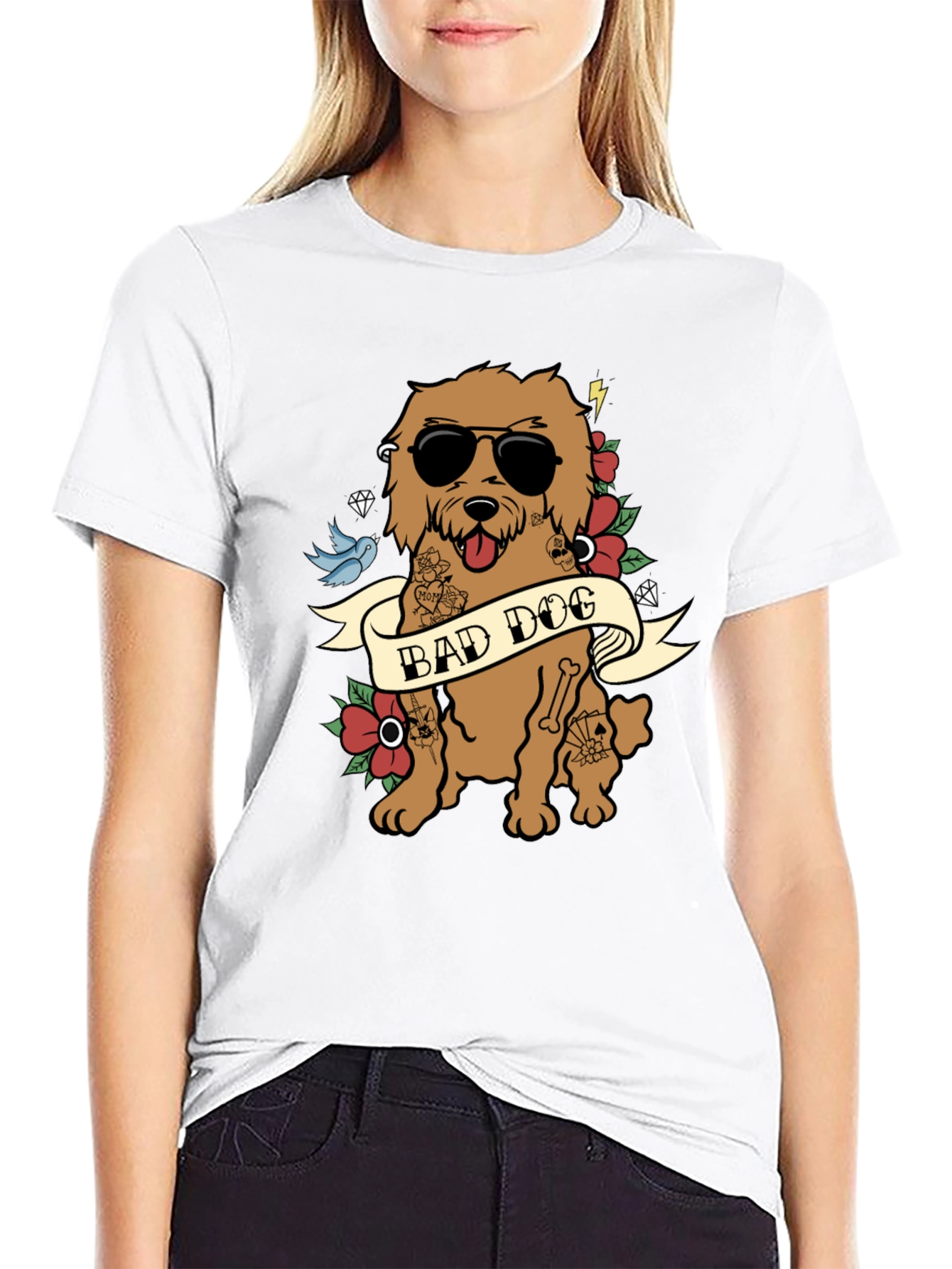 Bad Dog Graphic T-Shirt