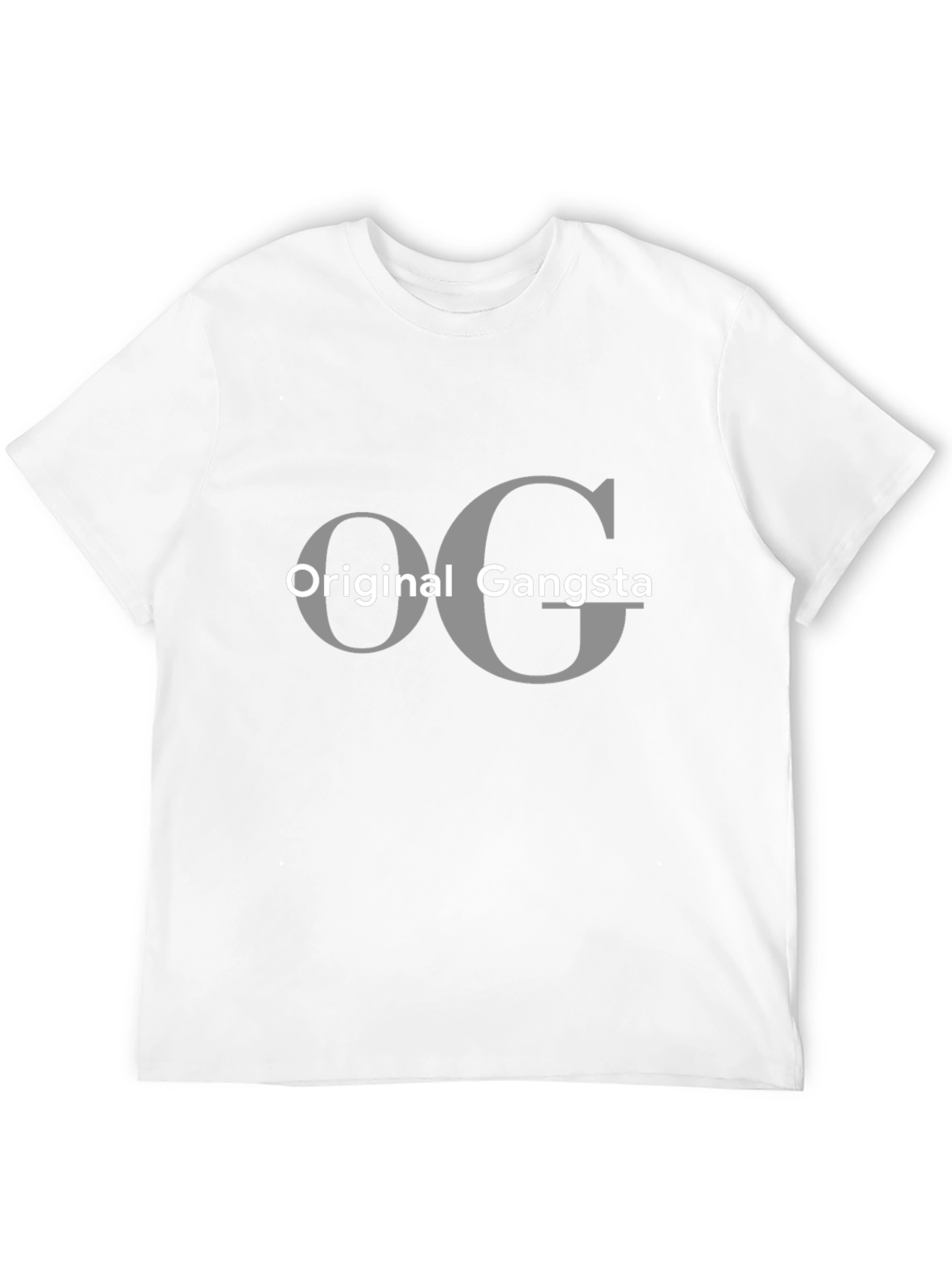 Original Gangsta Black Tee - Classic Streetwear