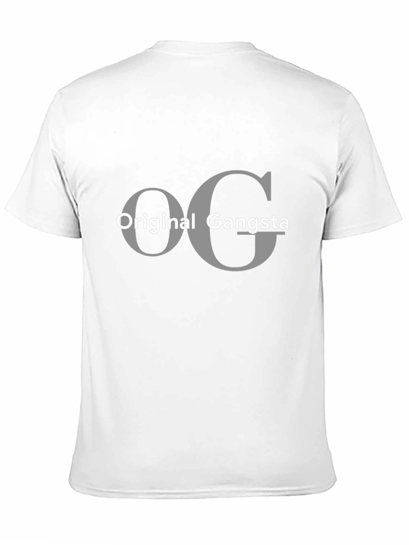 Original Gangsta Black Tee - Classic Streetwear