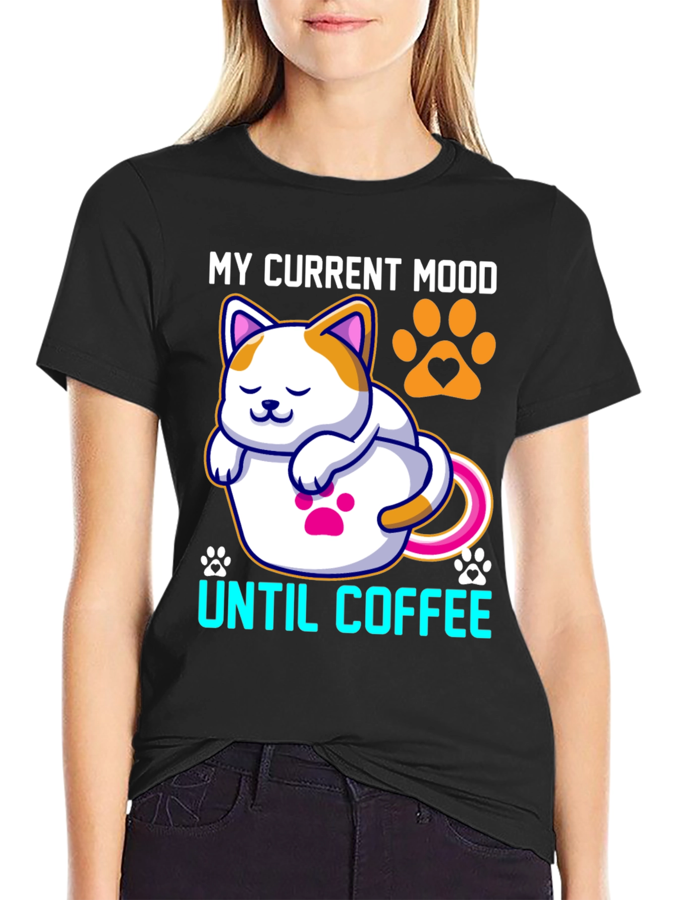 My Current Mood Until Coffee T-Shirt
