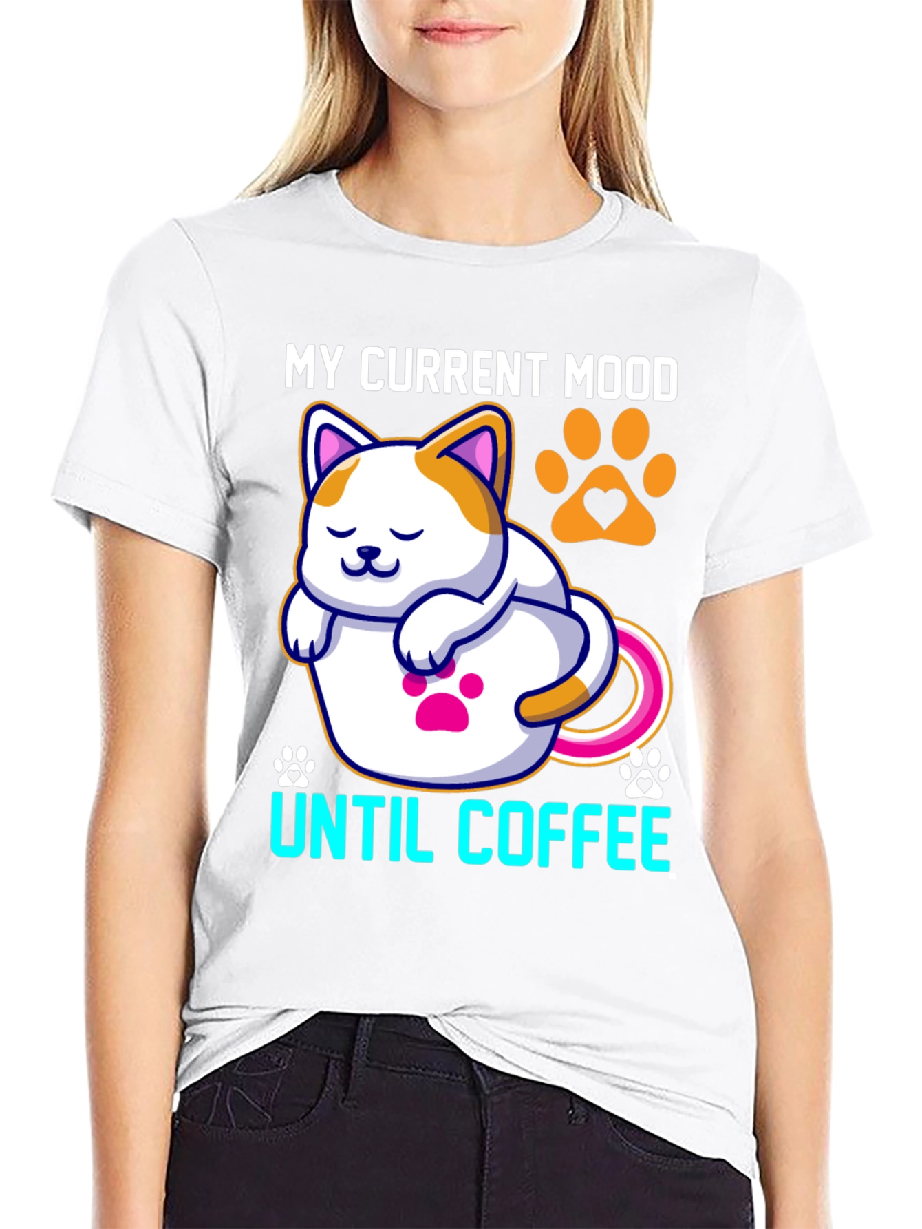 My Current Mood Until Coffee T-Shirt
