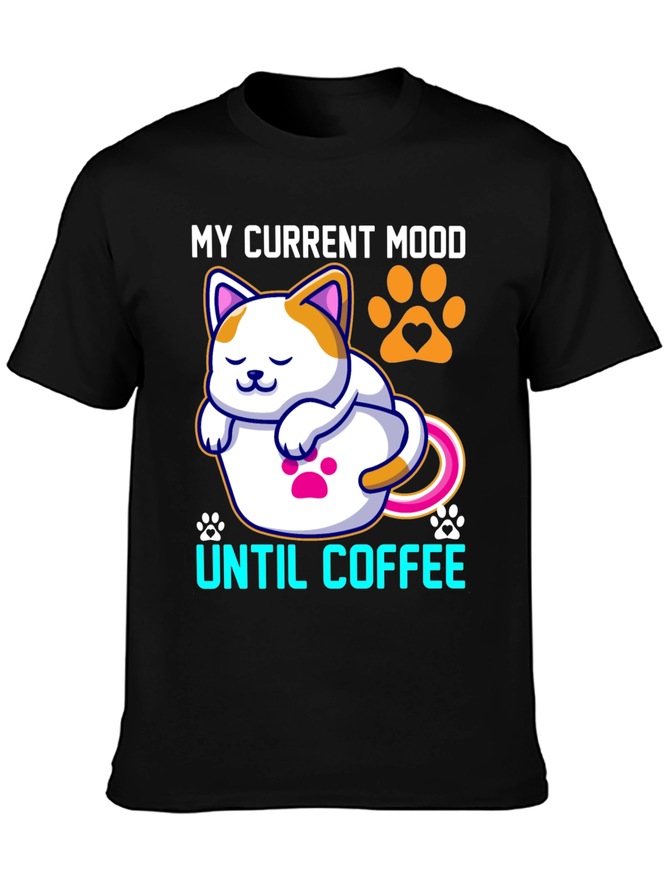 My Current Mood Until Coffee T-Shirt