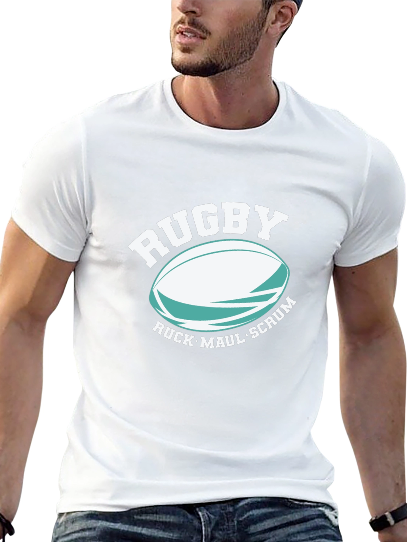 Rugby Ruck Maul Scrum Tee - Sportswear