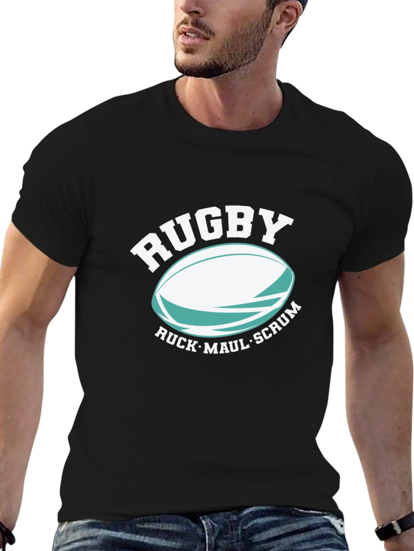 Rugby Ruck Maul Scrum Tee - Sportswear
