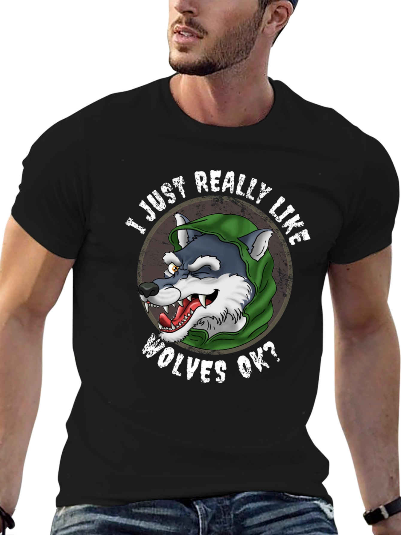 I Just Really Like Wolves T-Shirt