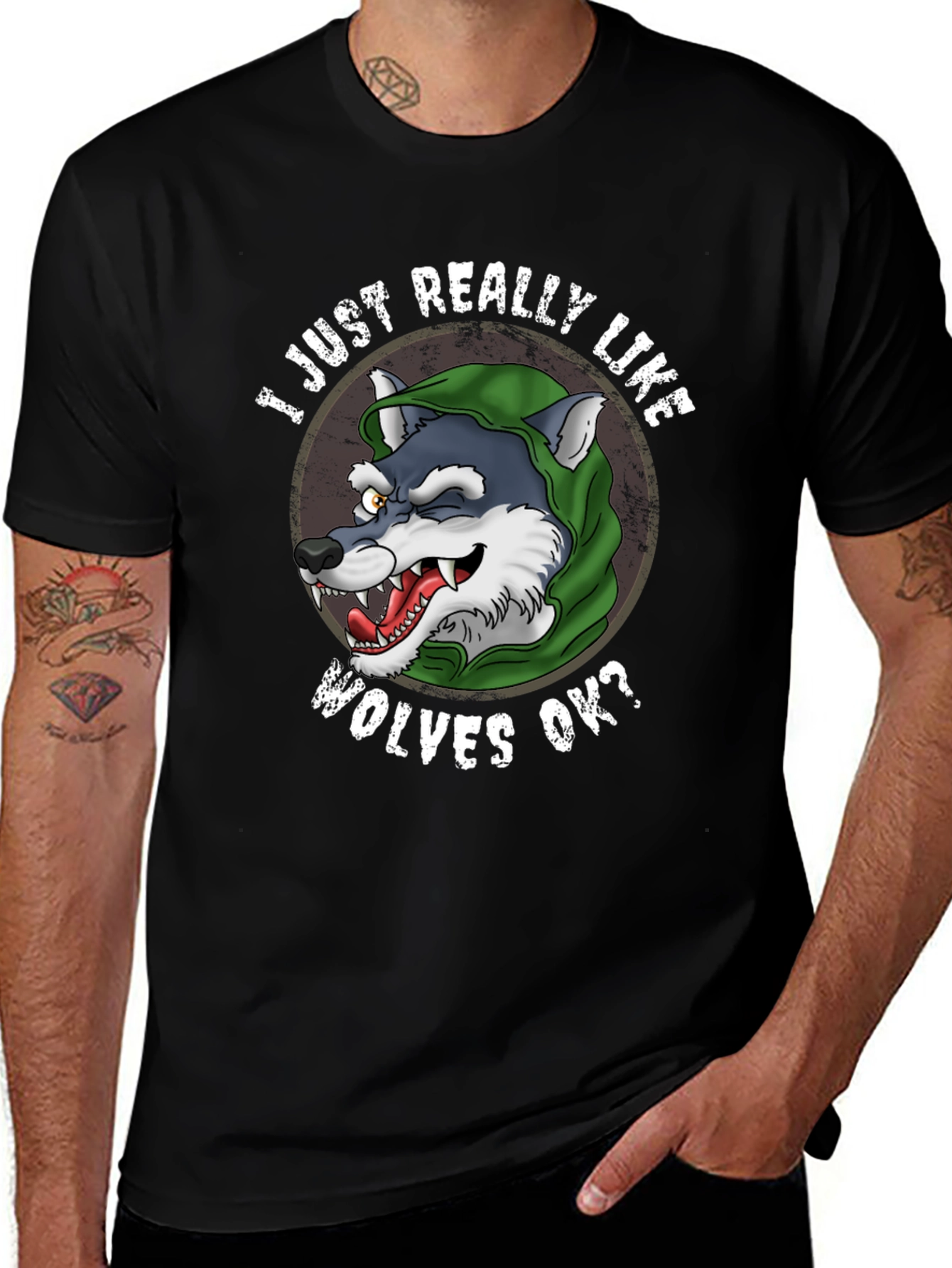 I Just Really Like Wolves T-Shirt