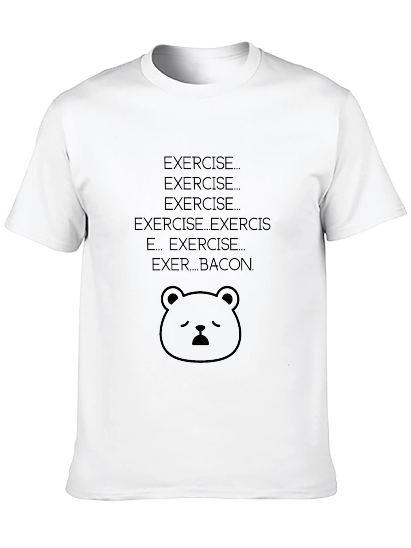 Exercise Then Bacon T-Shirt