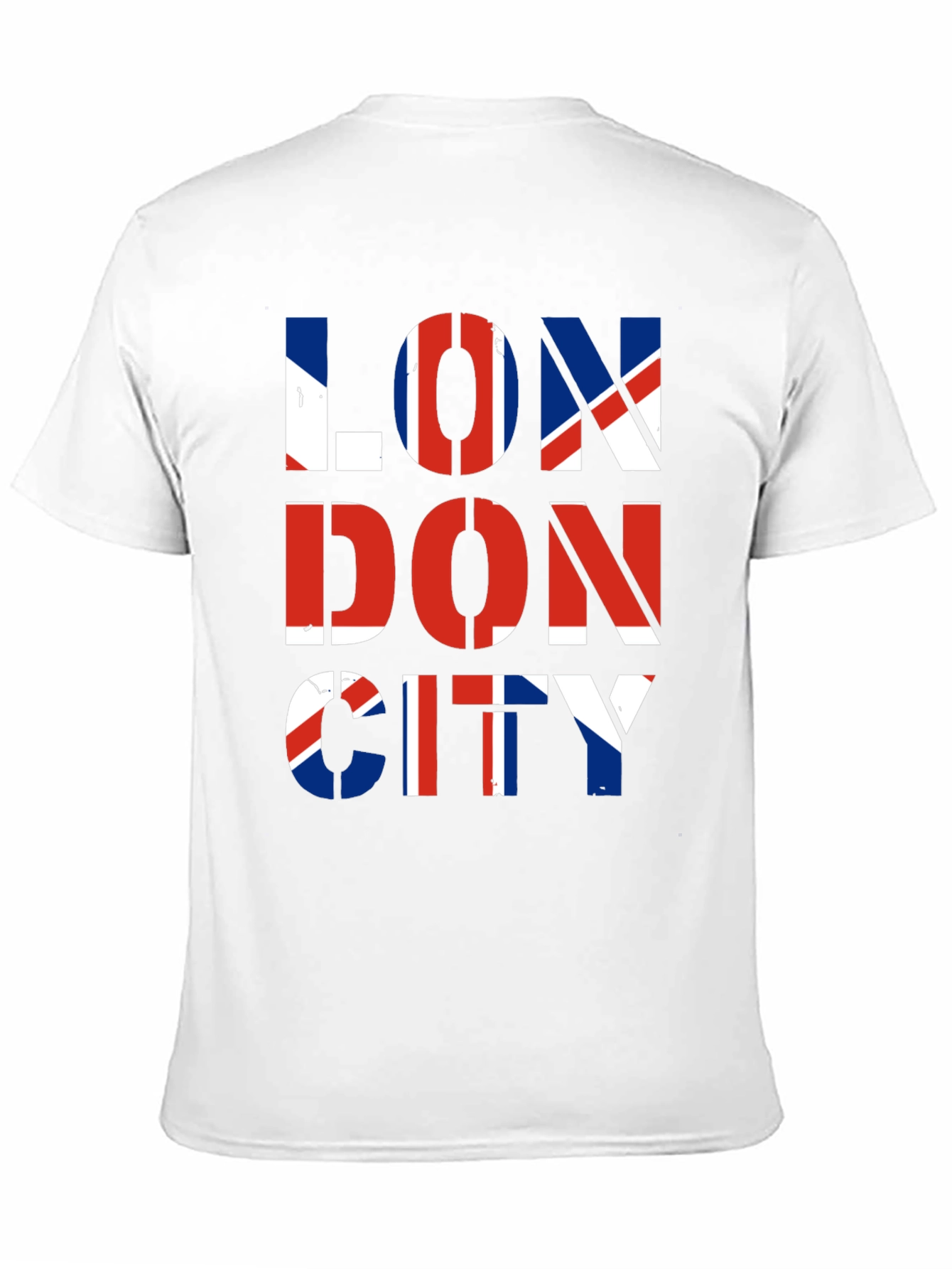 London City British Flag Graphic T-Shirt