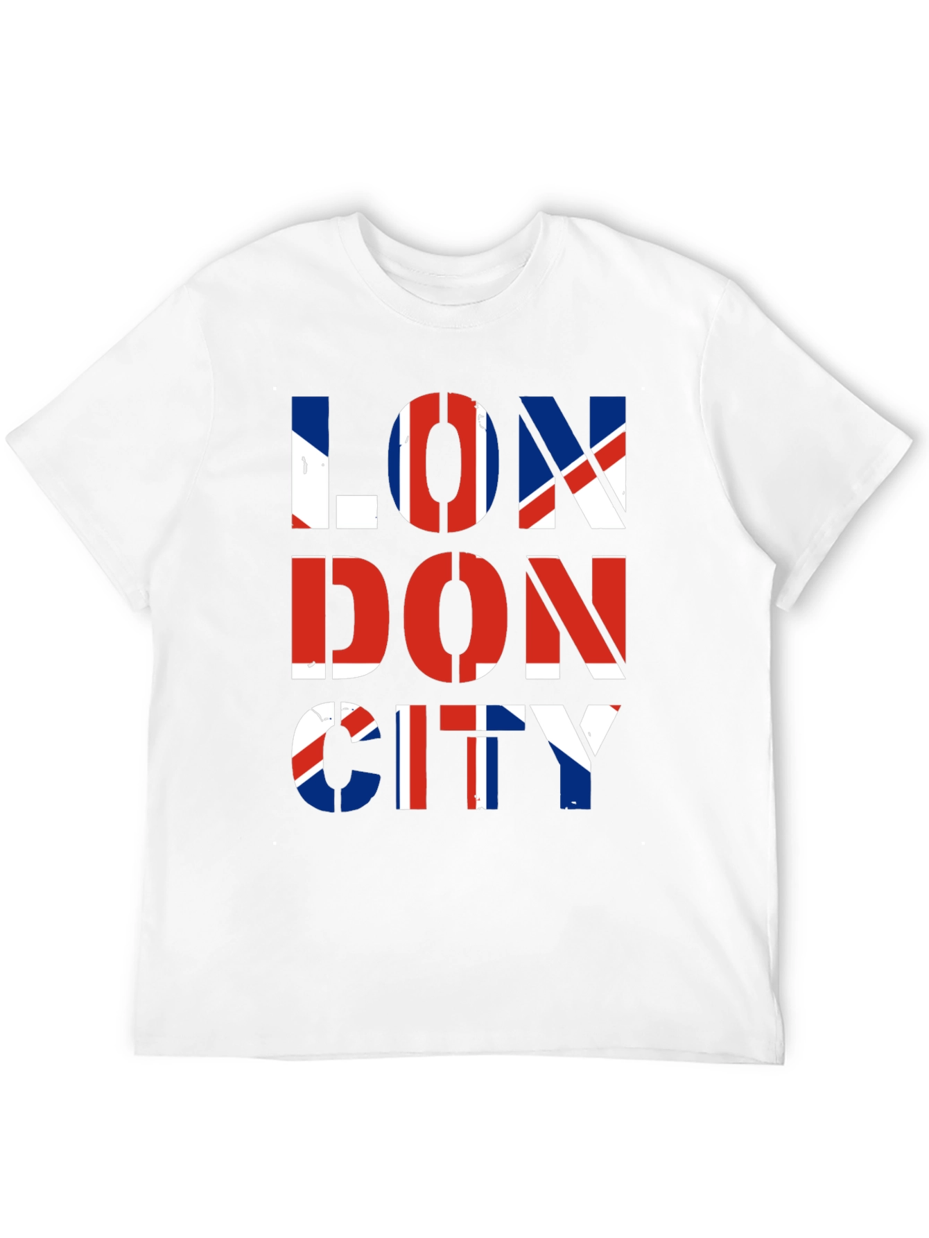 London City British Flag Graphic T-Shirt