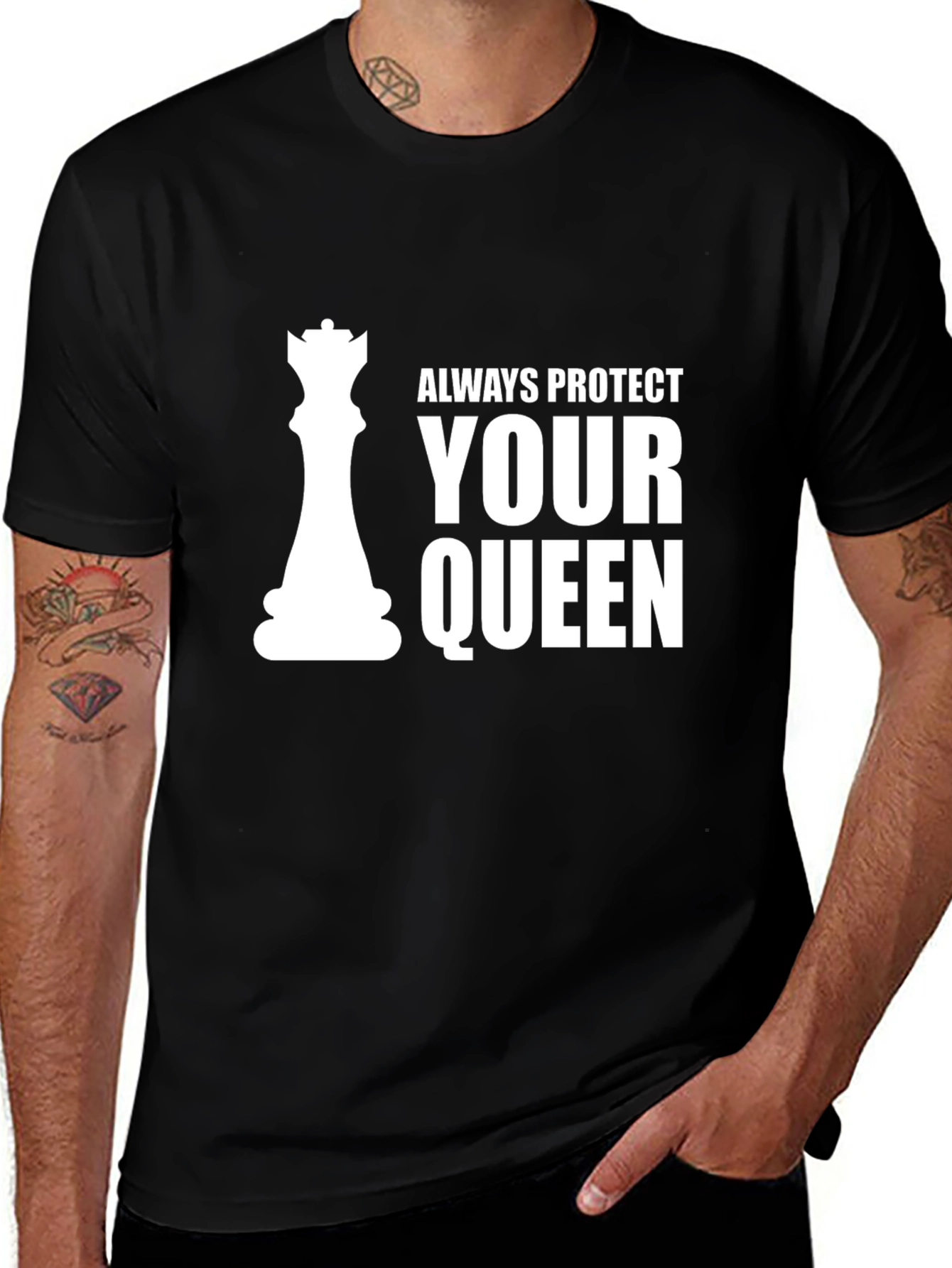 Protect Your Queen T-Shirt - Chess Player Tee