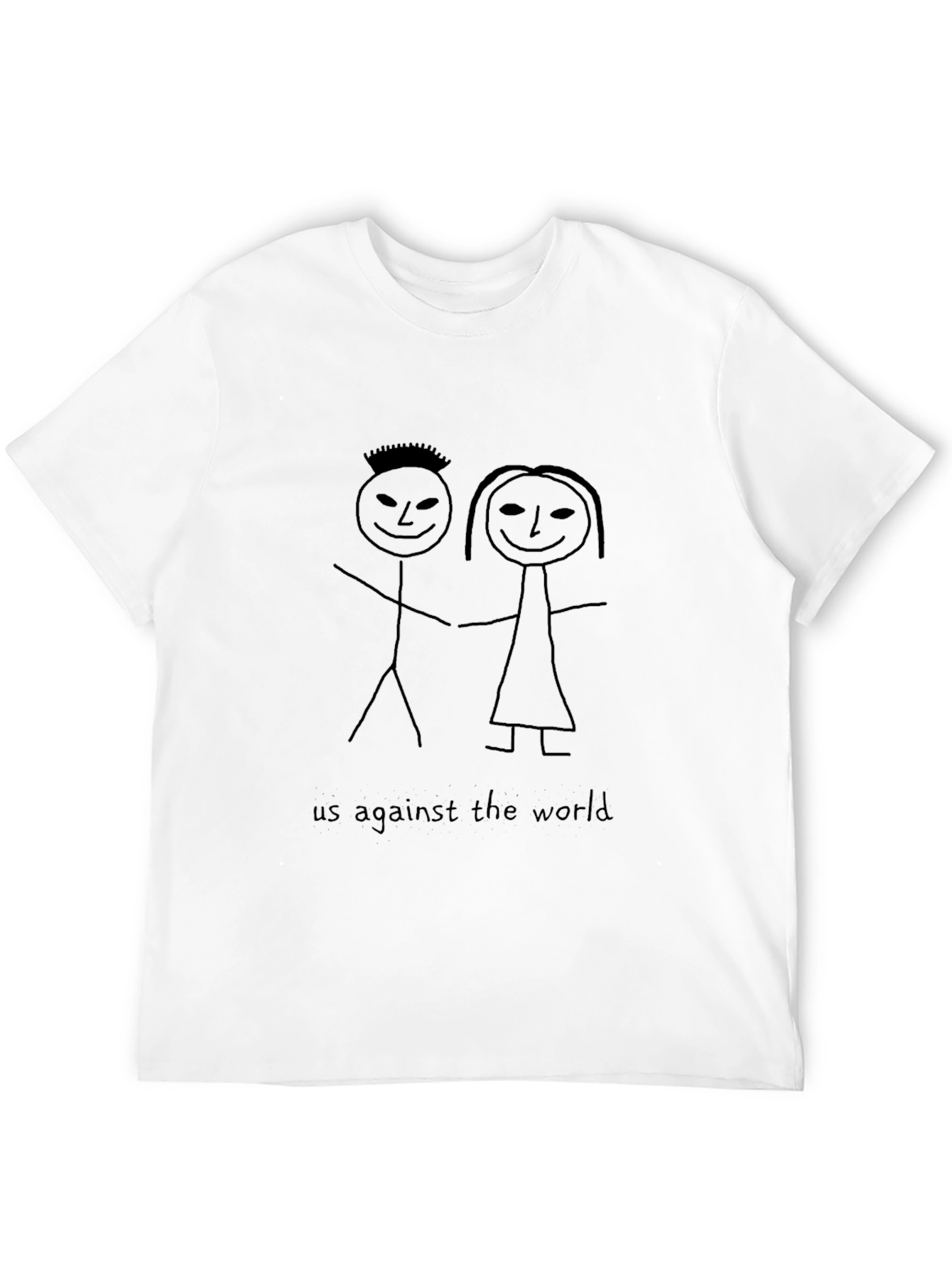Us Against the World Graphic T-Shirt