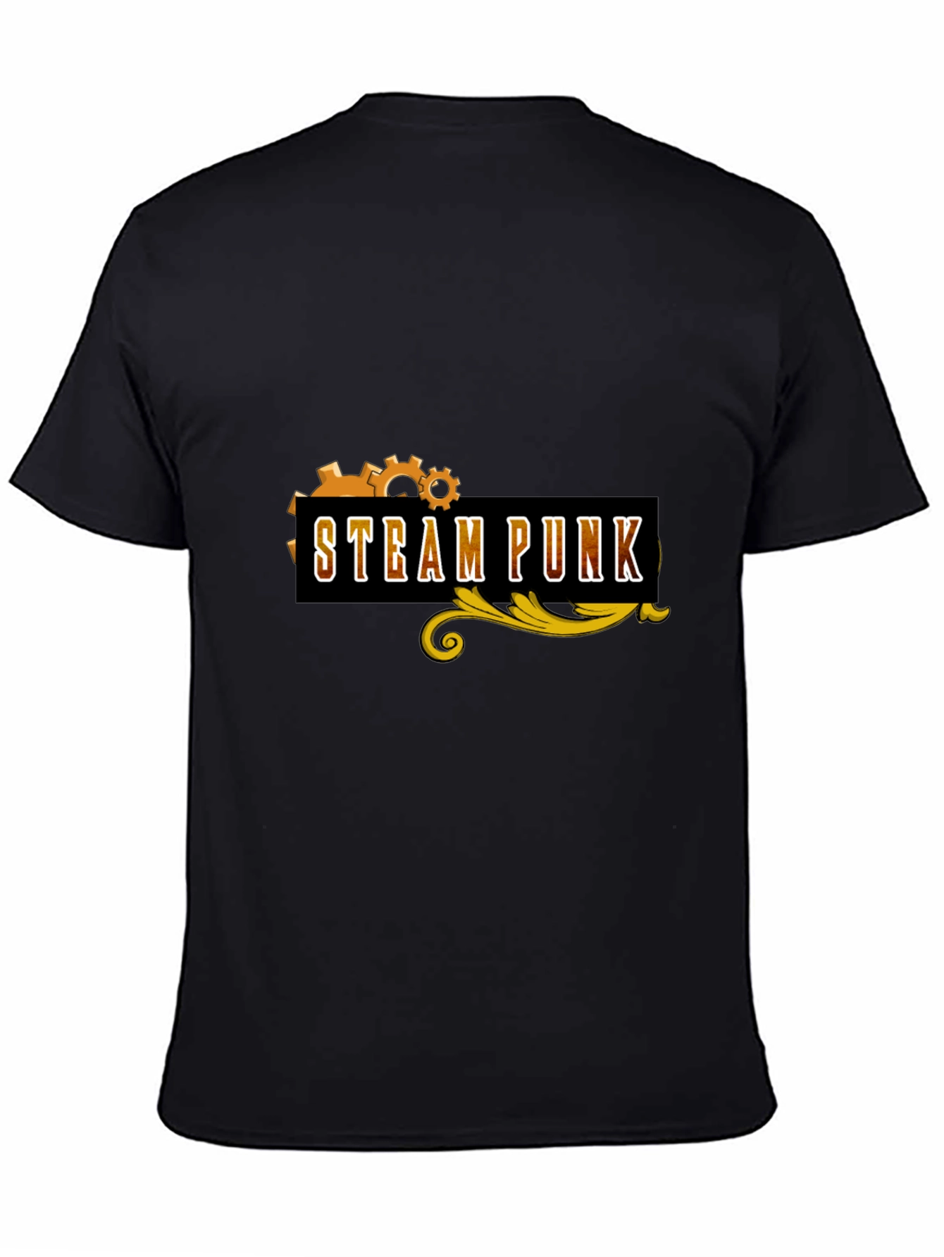 Steampunk Graphic Tee - Gear Design