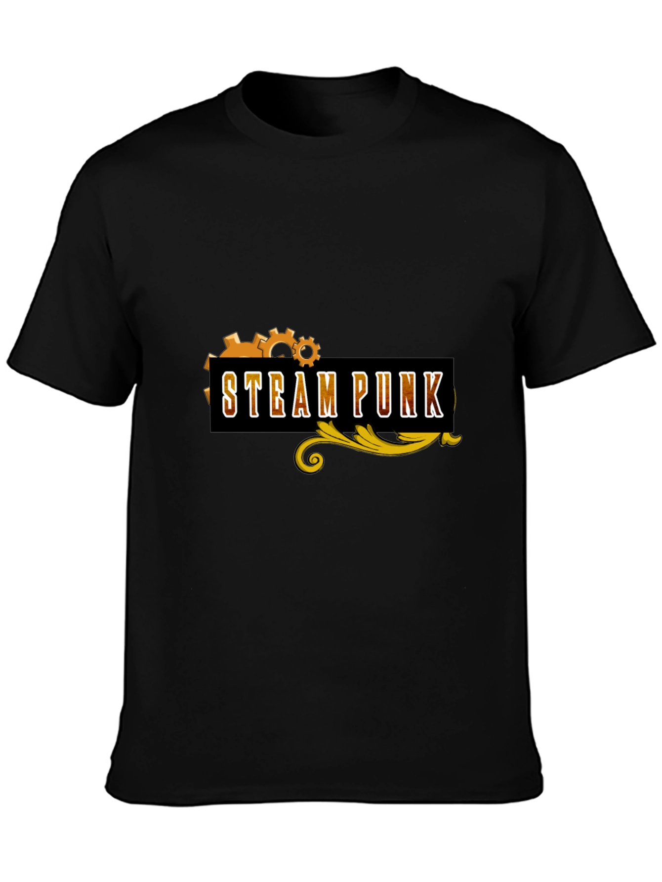 Steampunk Graphic Tee - Gear Design