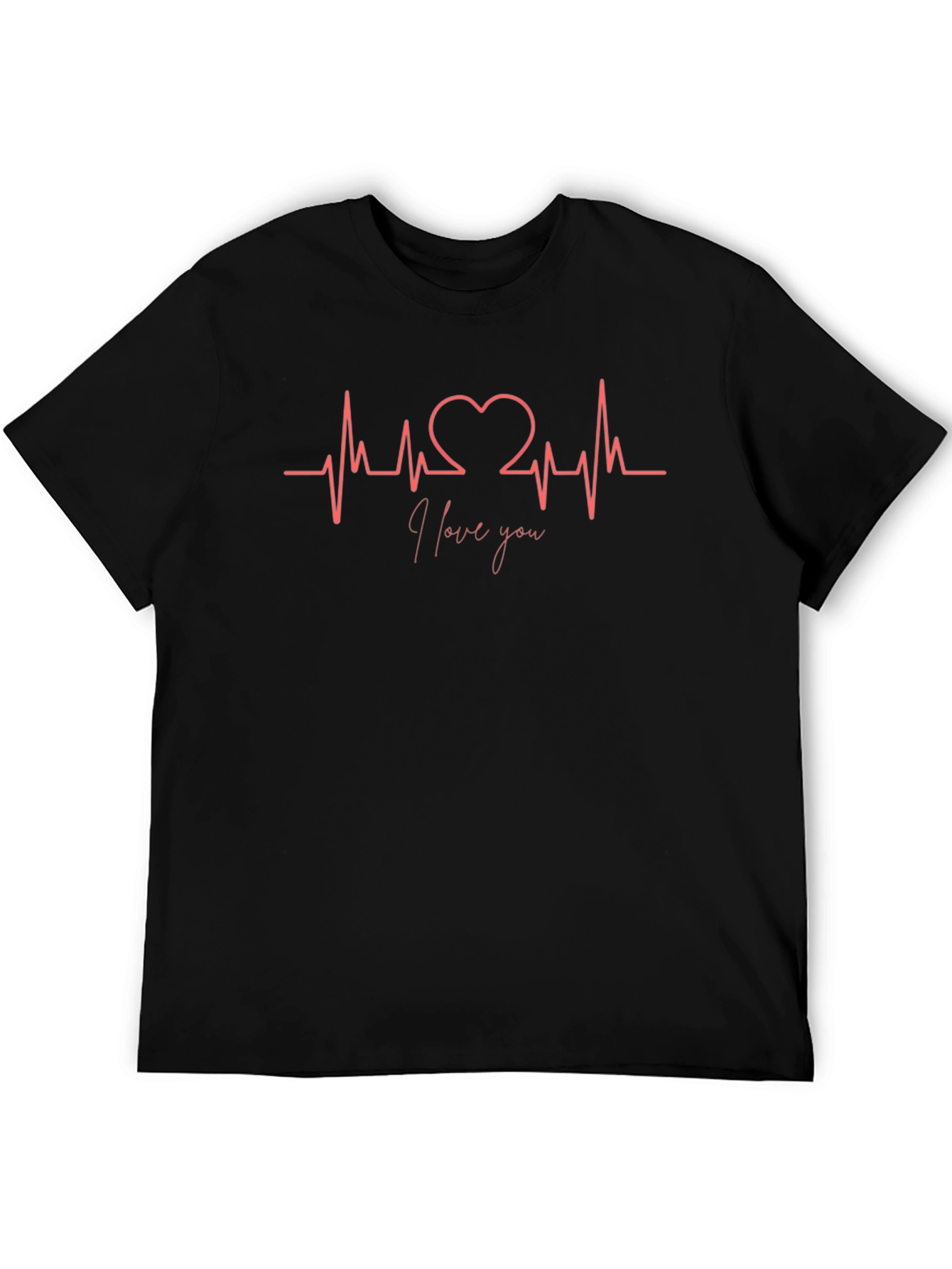 Heartbeat Love Tee - Stylish Graphic T-Shirt