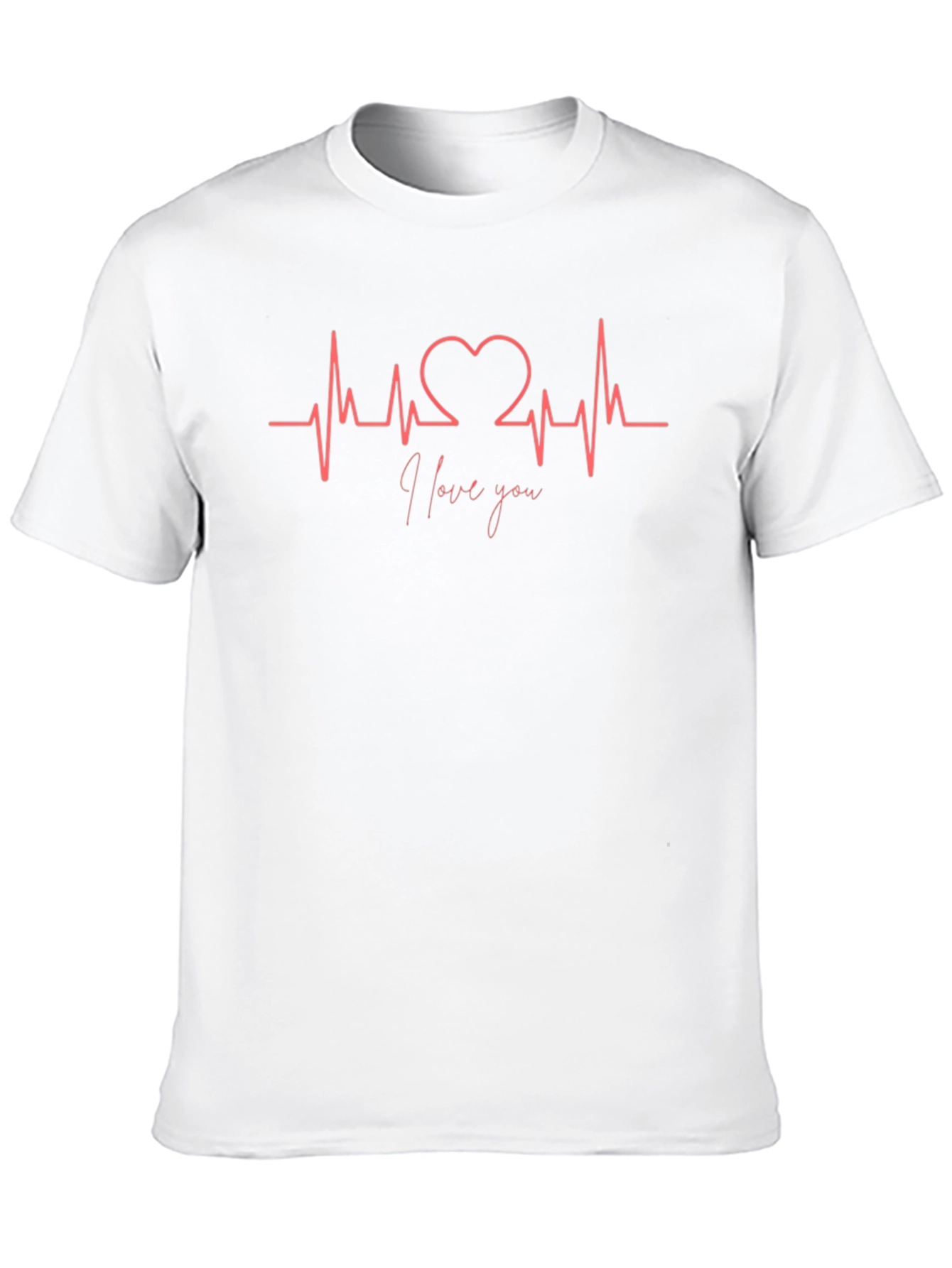 Heartbeat Love Tee - Stylish Graphic T-Shirt