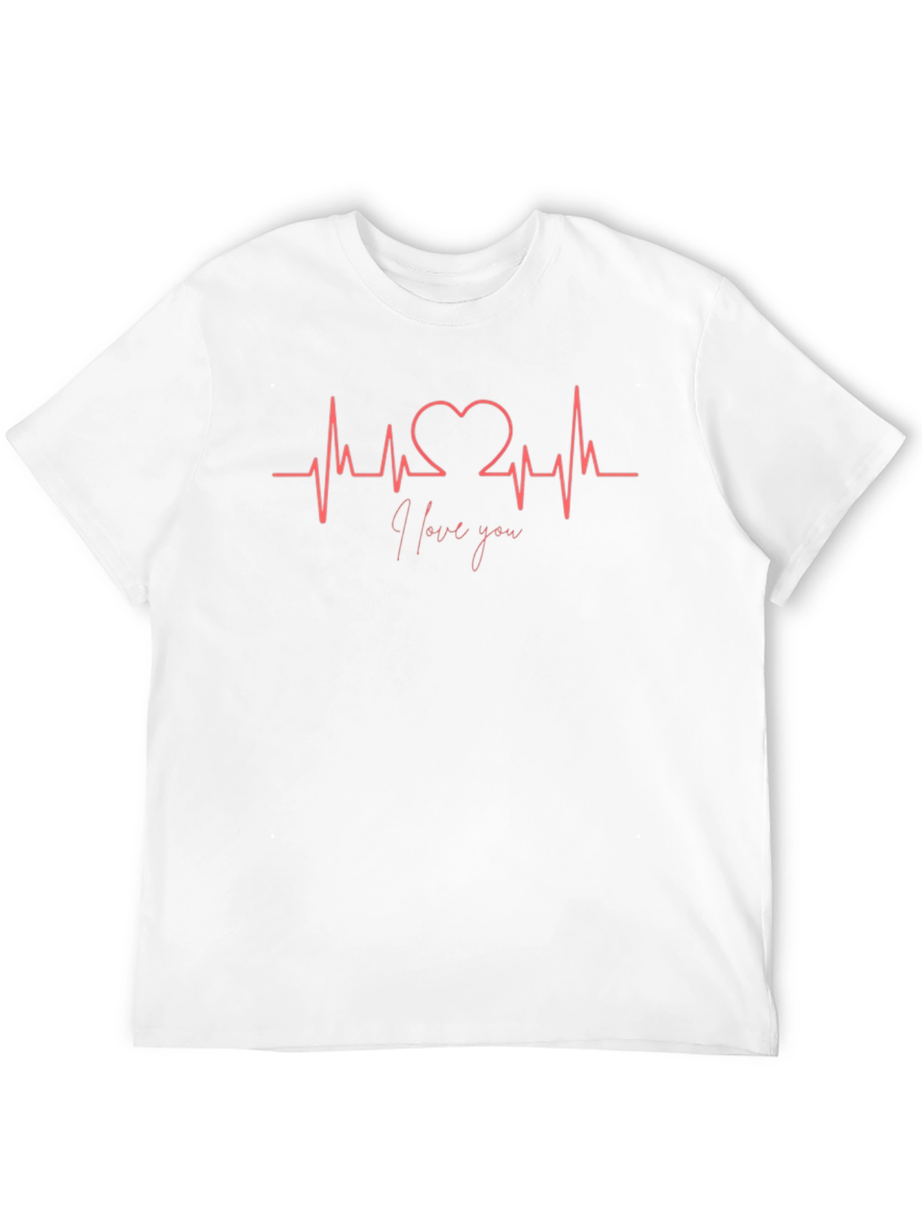 Heartbeat Love Tee - Stylish Graphic T-Shirt