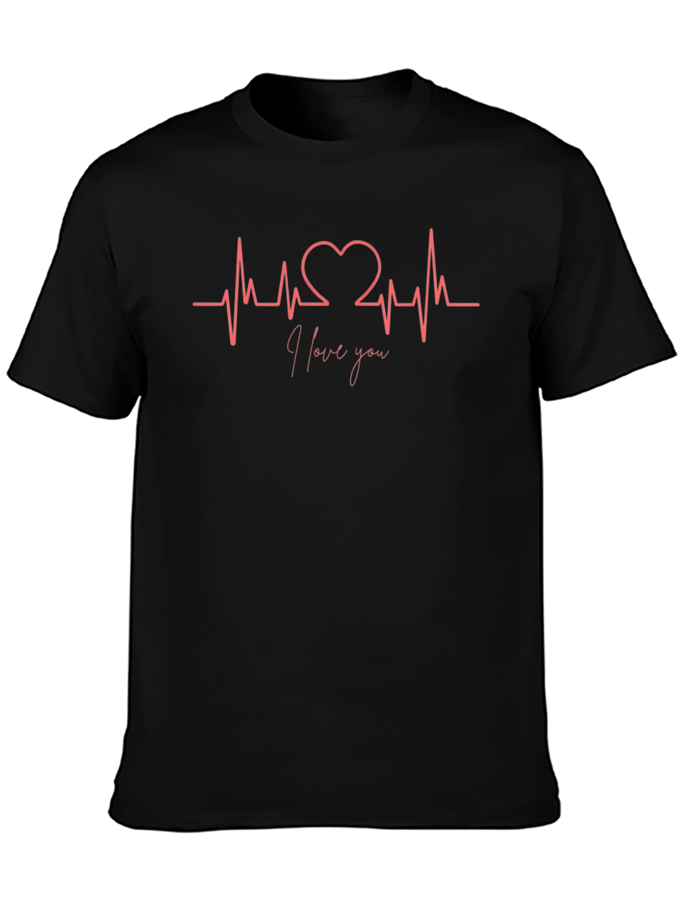 Heartbeat Love Tee - Stylish Graphic T-Shirt