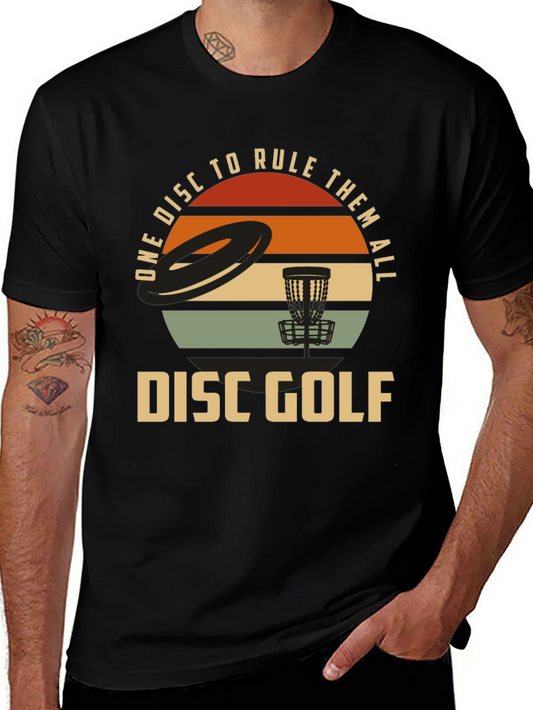 Disc Golf T-Shirt - One Disc to Rule Them All