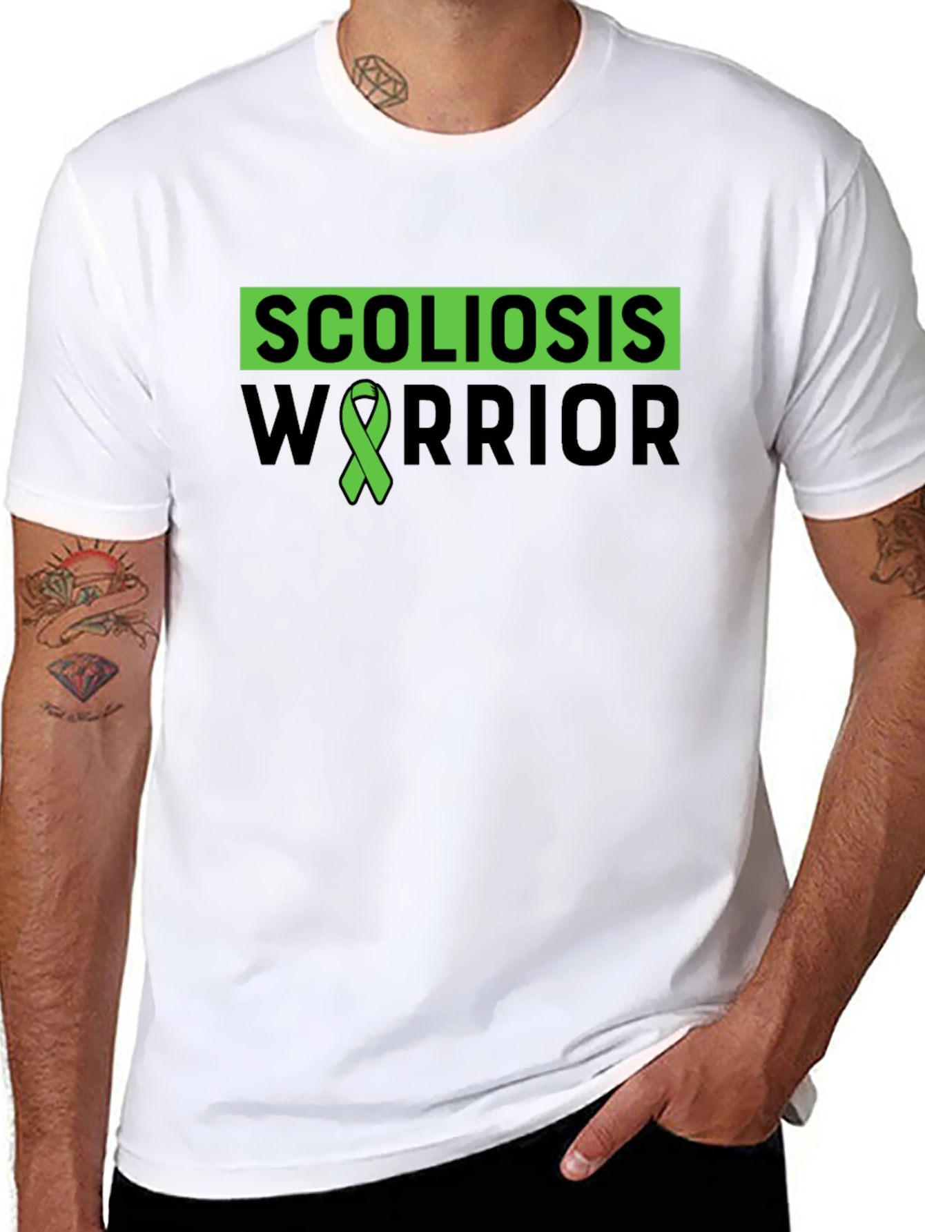 Scoliosis Warrior Awareness T-Shirt
