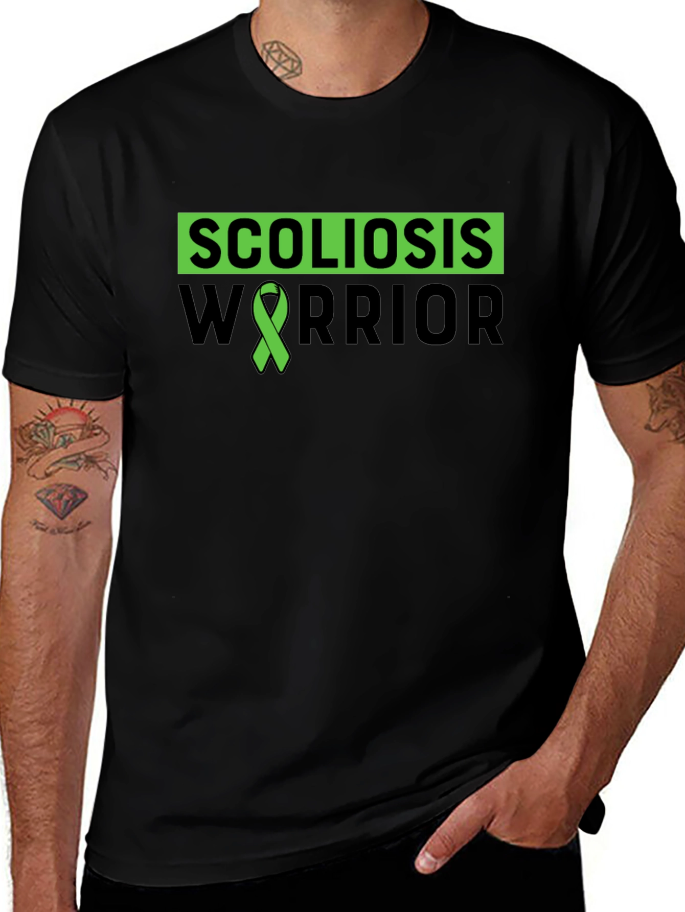 Scoliosis Warrior Awareness T-Shirt