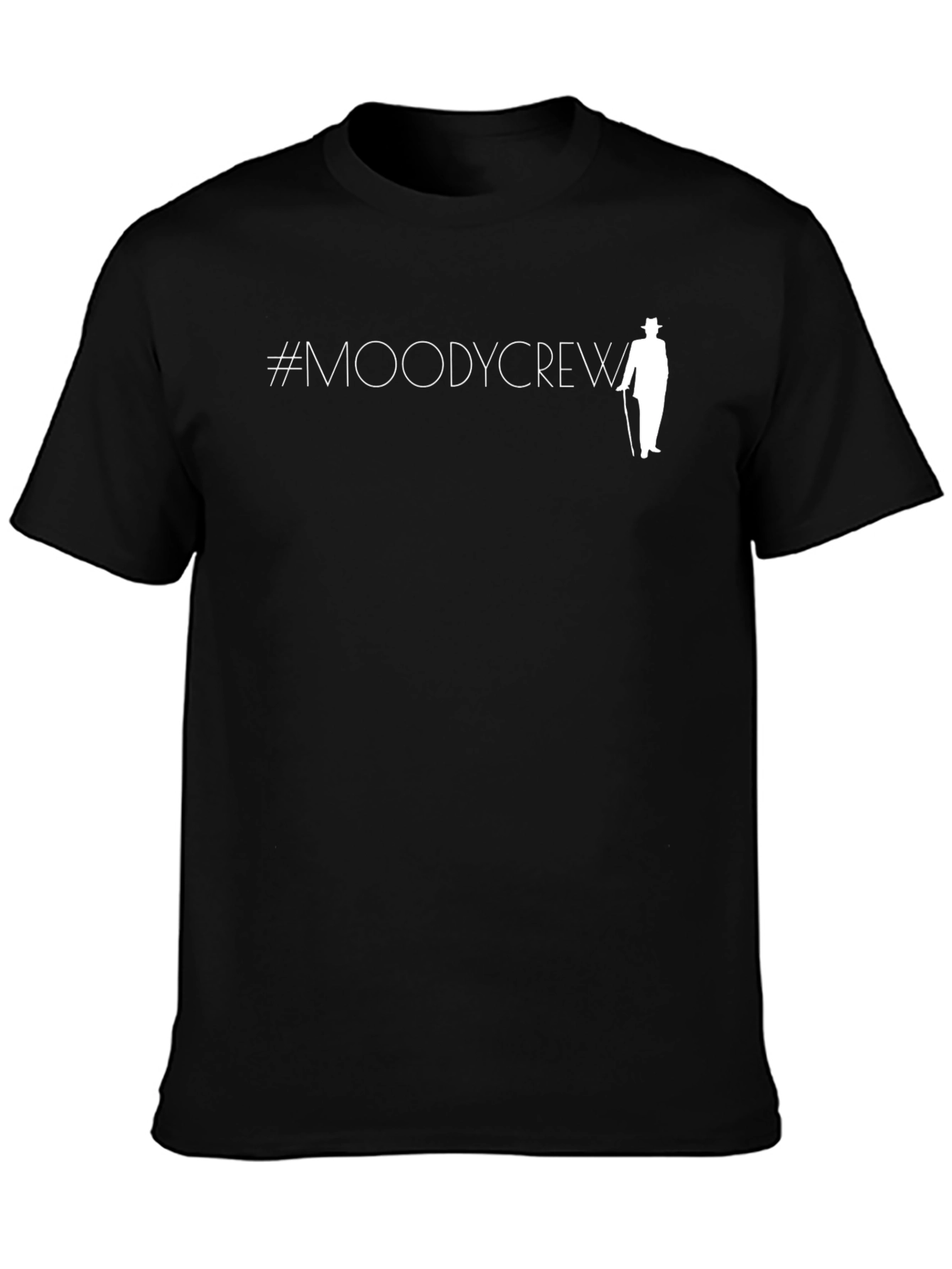 Moody Crew Black T-Shirt