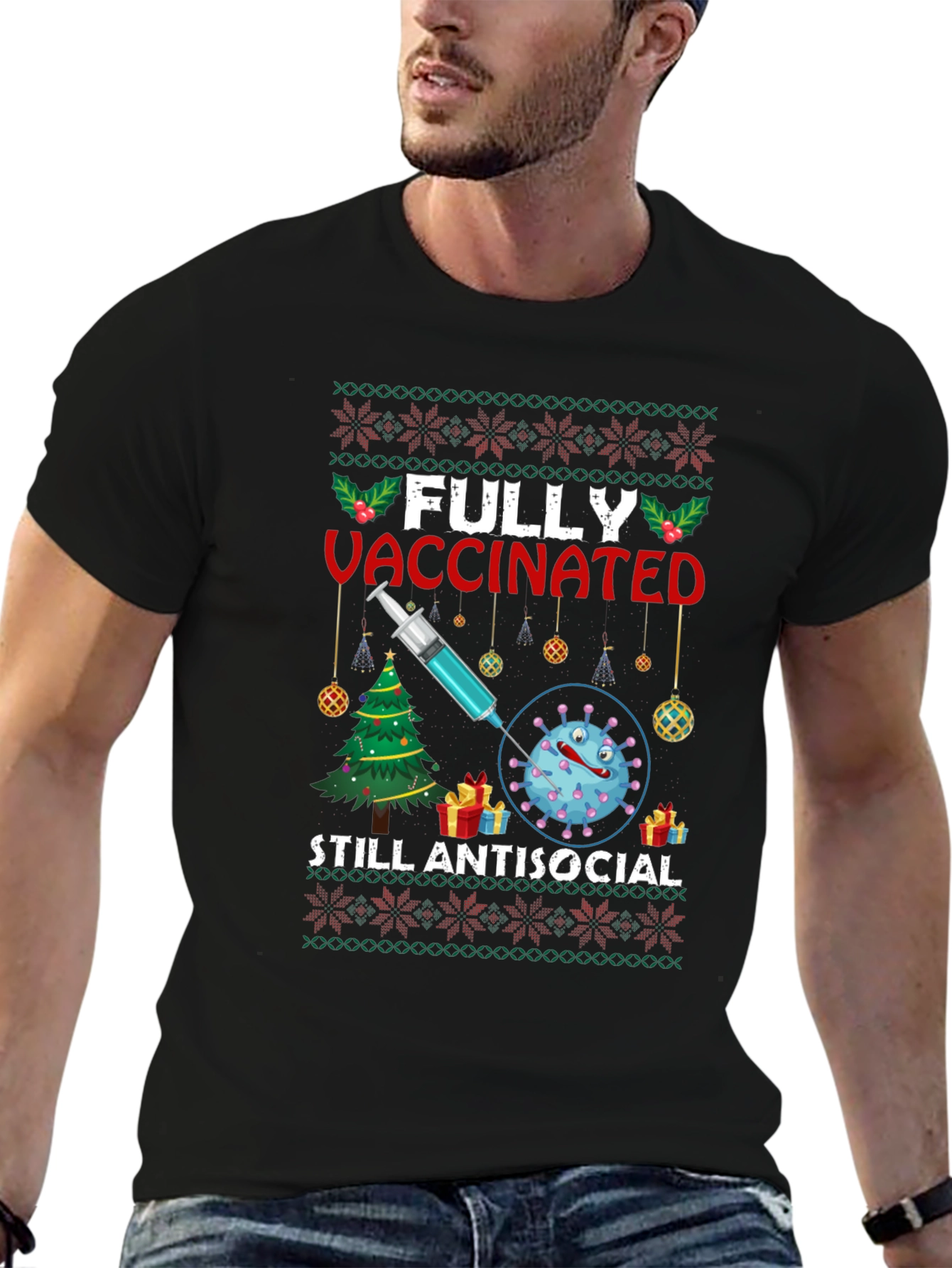 Fully Vaccinated Still Antisocial T-Shirt