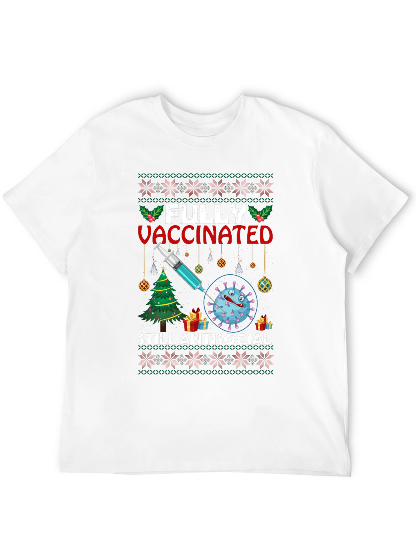 Fully Vaccinated Still Antisocial T-Shirt