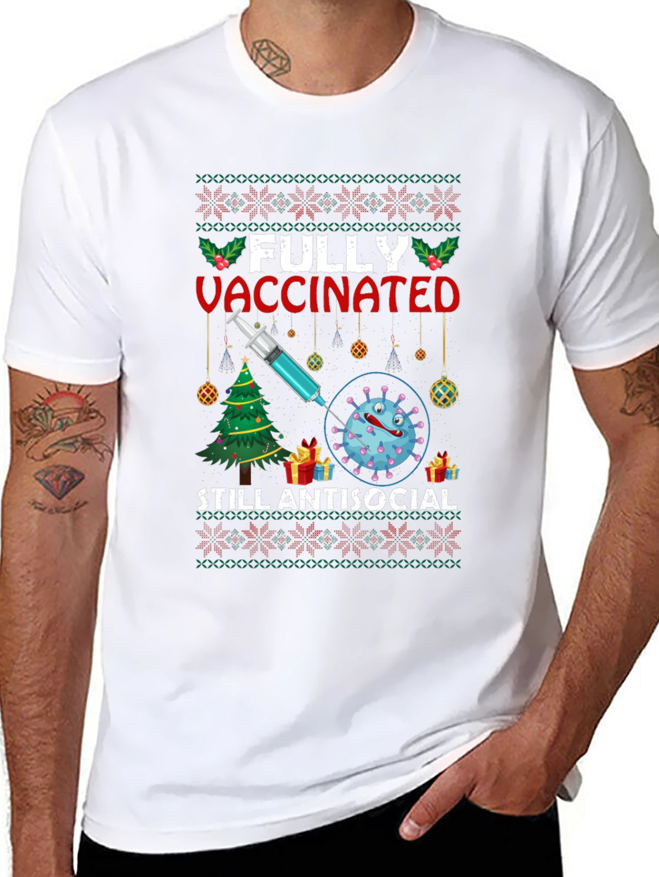 Fully Vaccinated Still Antisocial T-Shirt