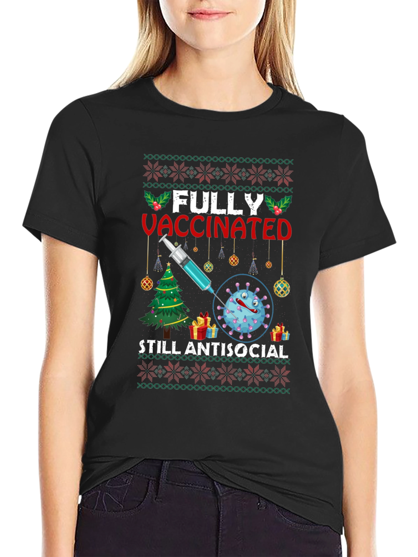 Fully Vaccinated Still Antisocial T-Shirt