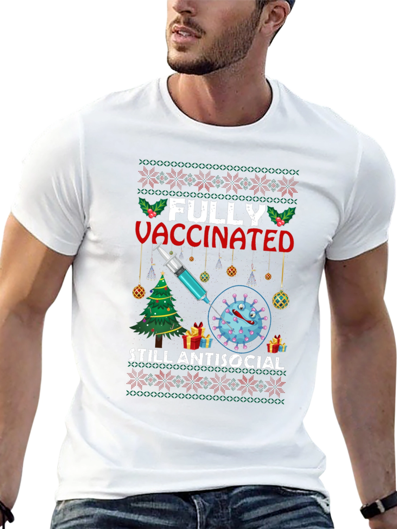 Fully Vaccinated Still Antisocial T-Shirt