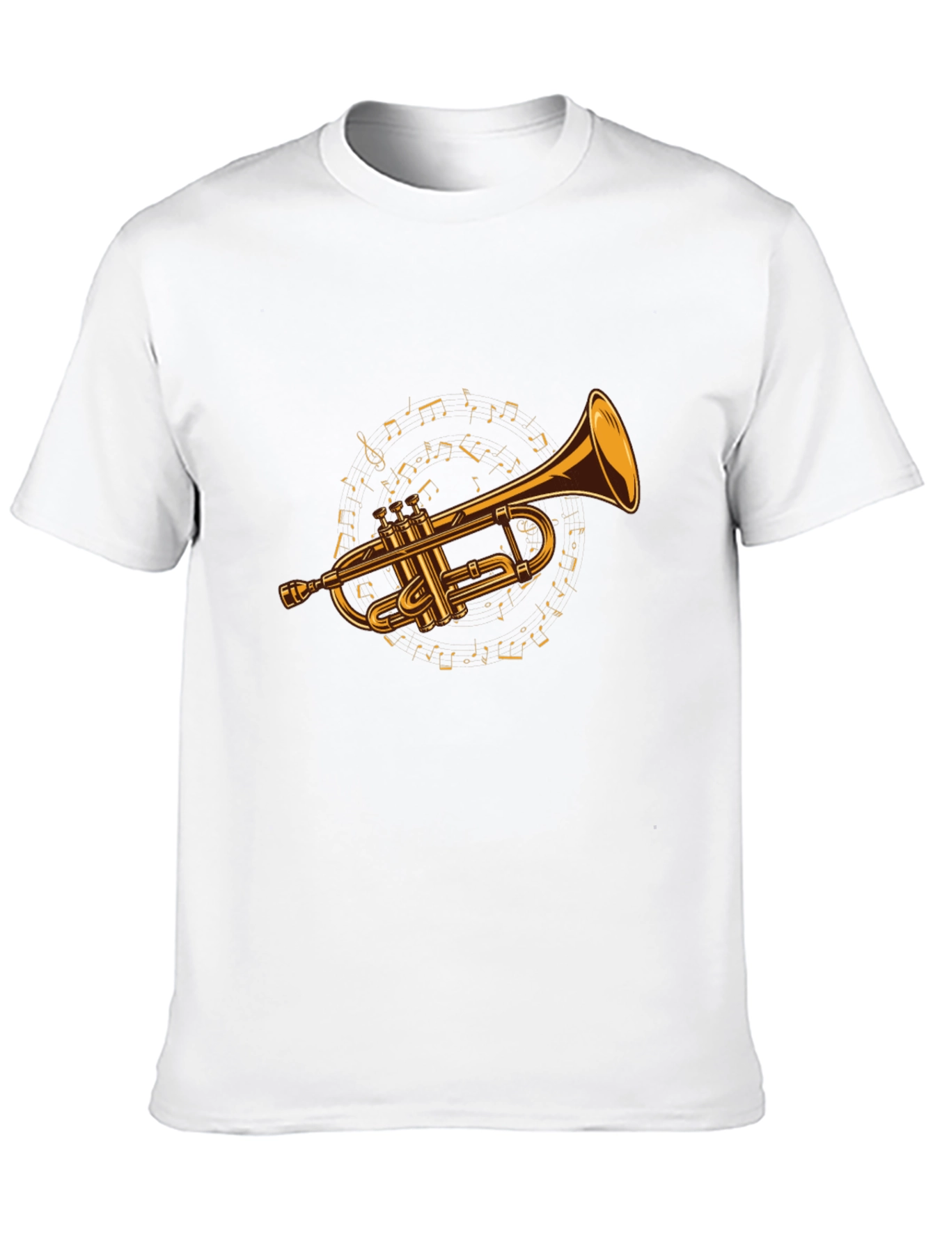 Musical Trumpet Graphic T-Shirt