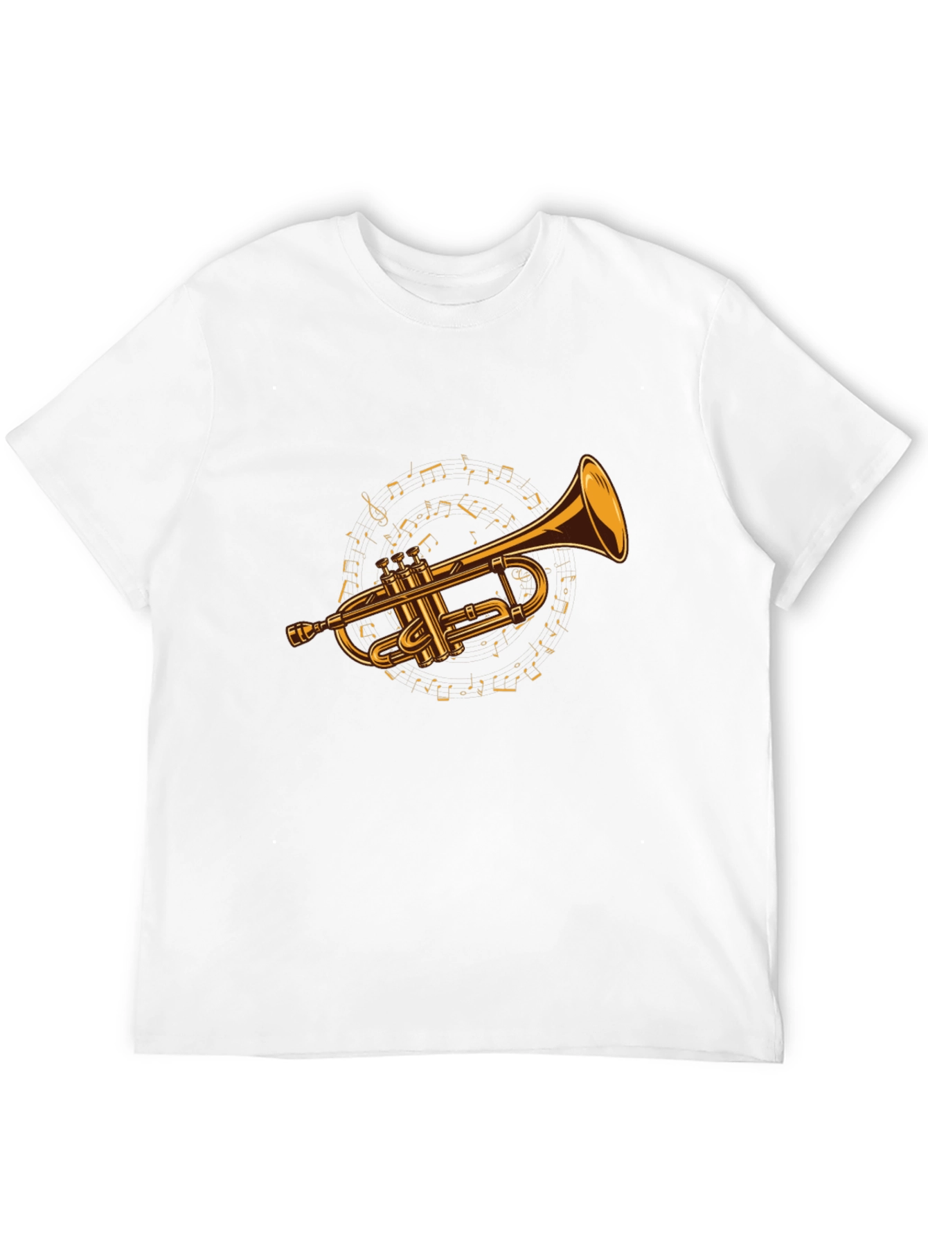 Musical Trumpet Graphic T-Shirt