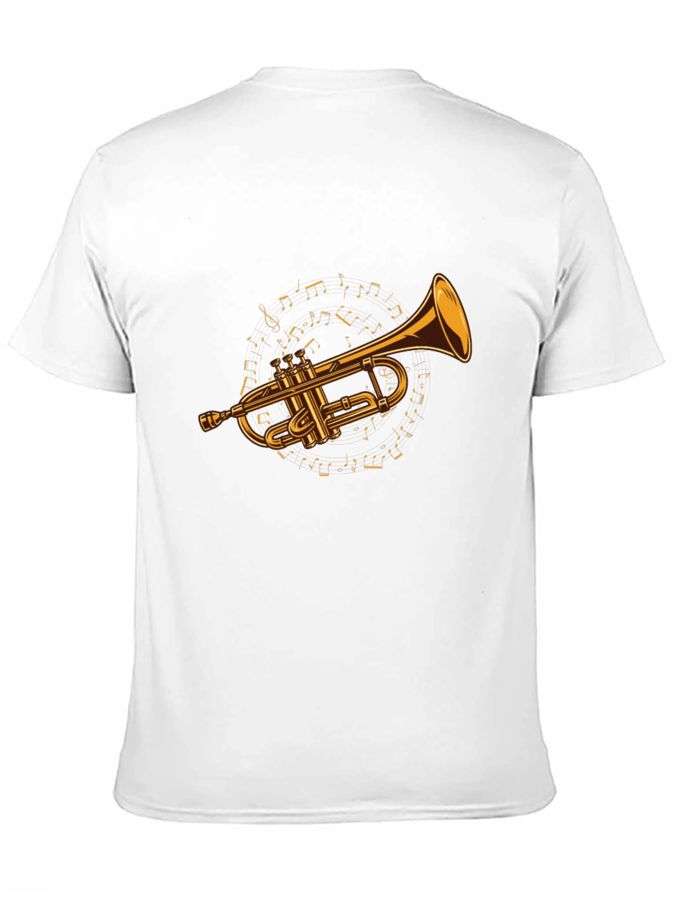 Musical Trumpet Graphic T-Shirt