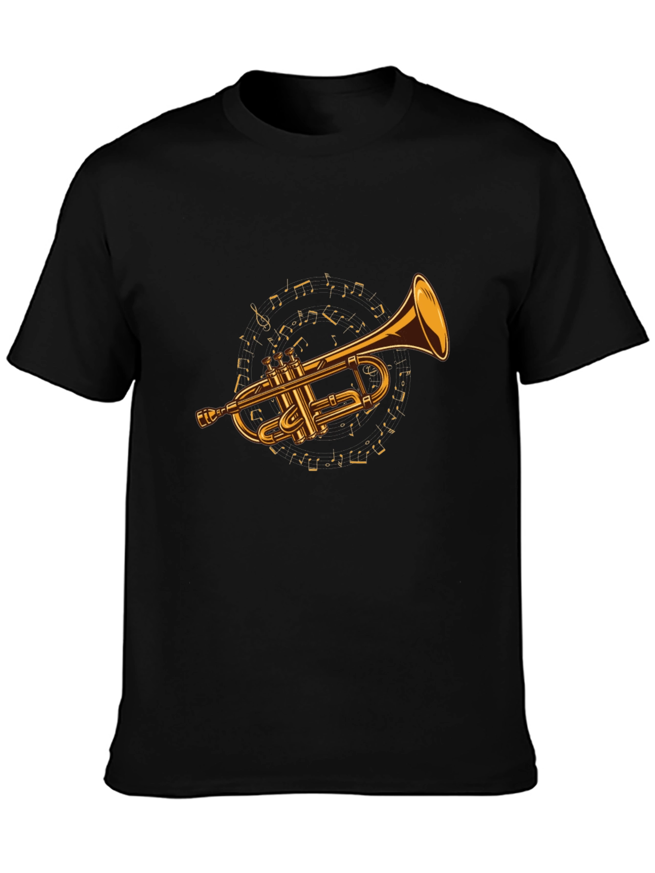 Musical Trumpet Graphic T-Shirt