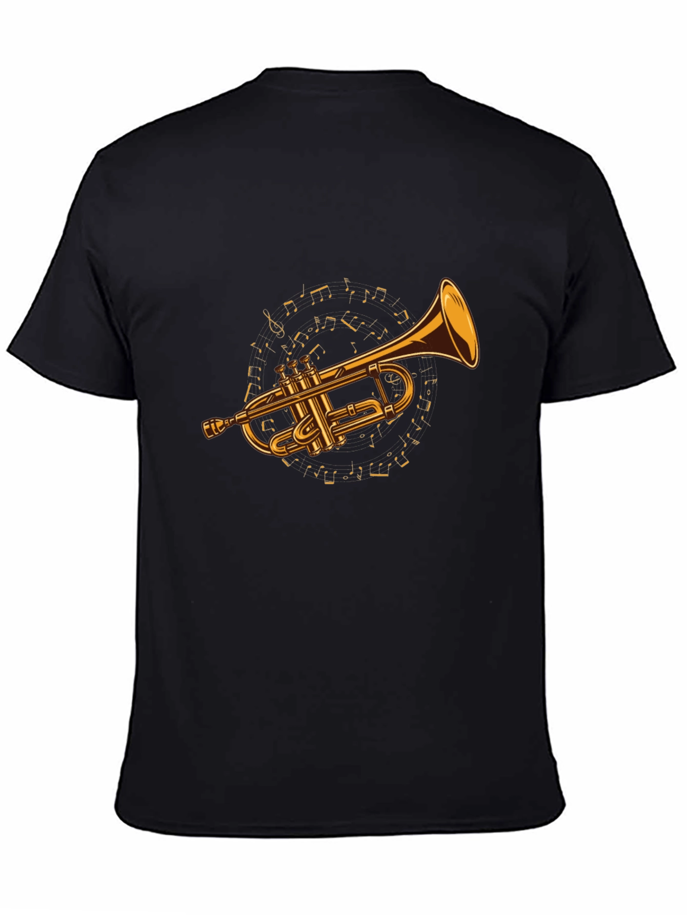 Musical Trumpet Graphic T-Shirt