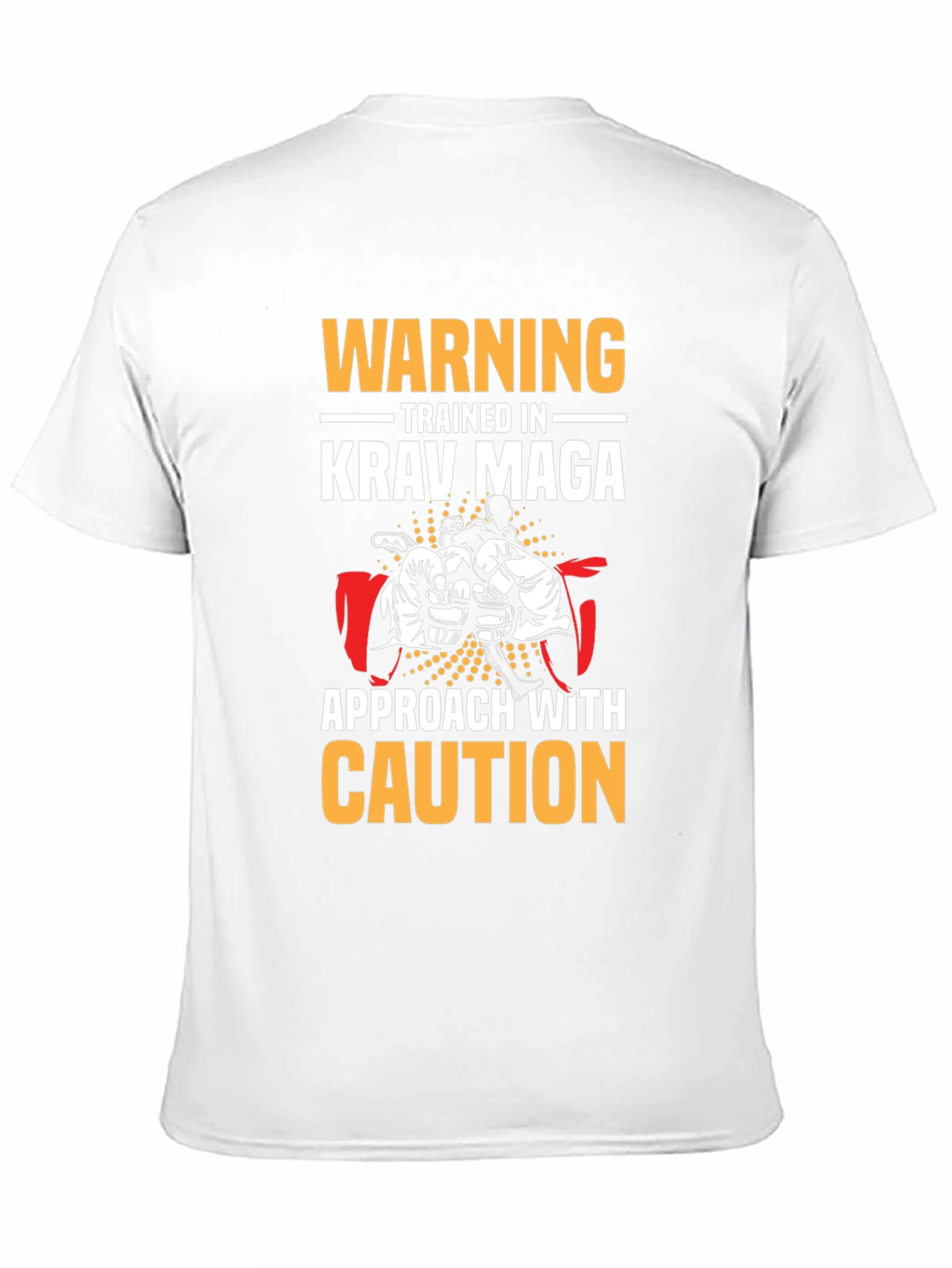 Krav Maga T-Shirt - Warning Trained in Krav Maga