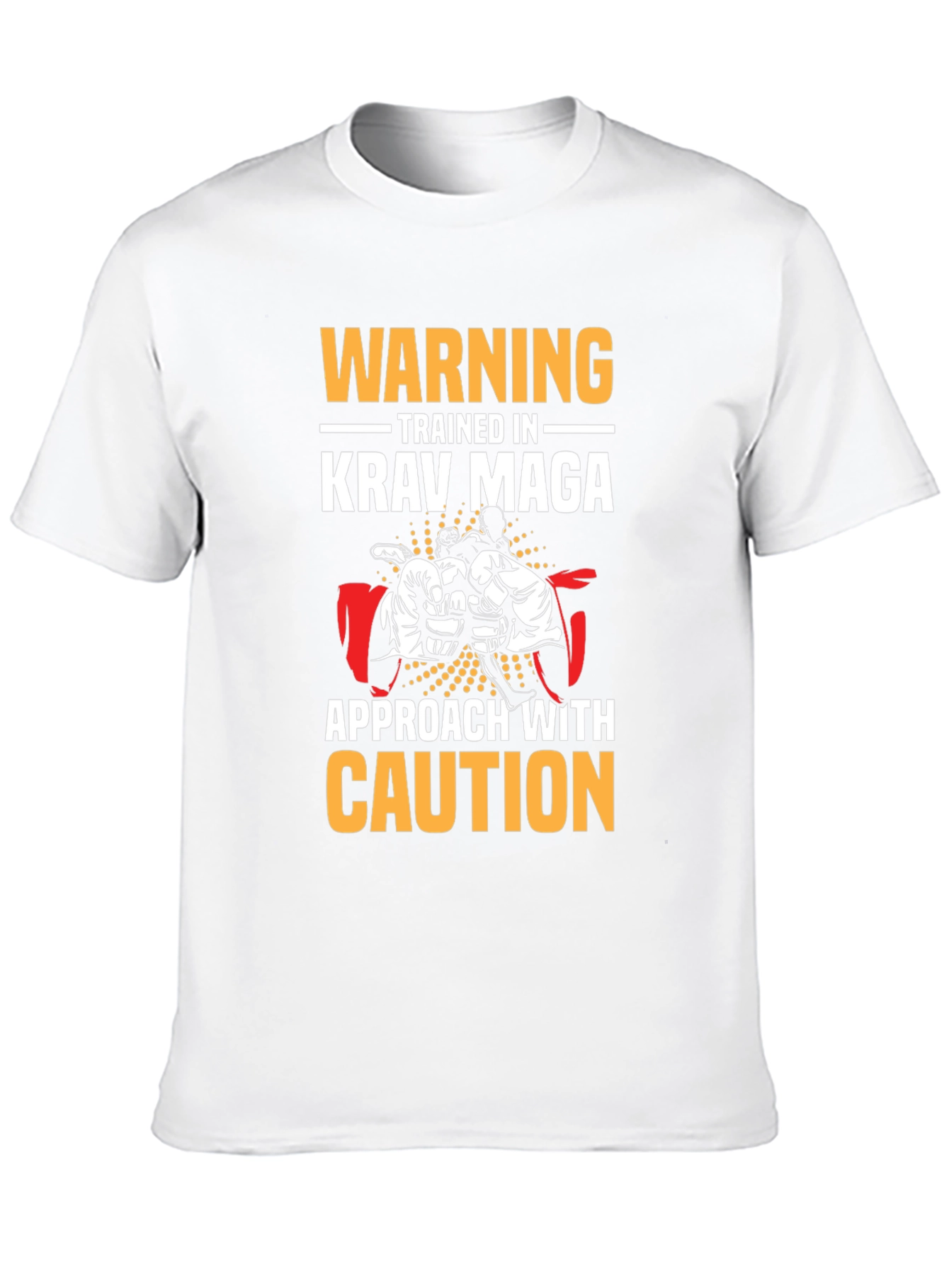 Krav Maga T-Shirt - Warning Trained in Krav Maga