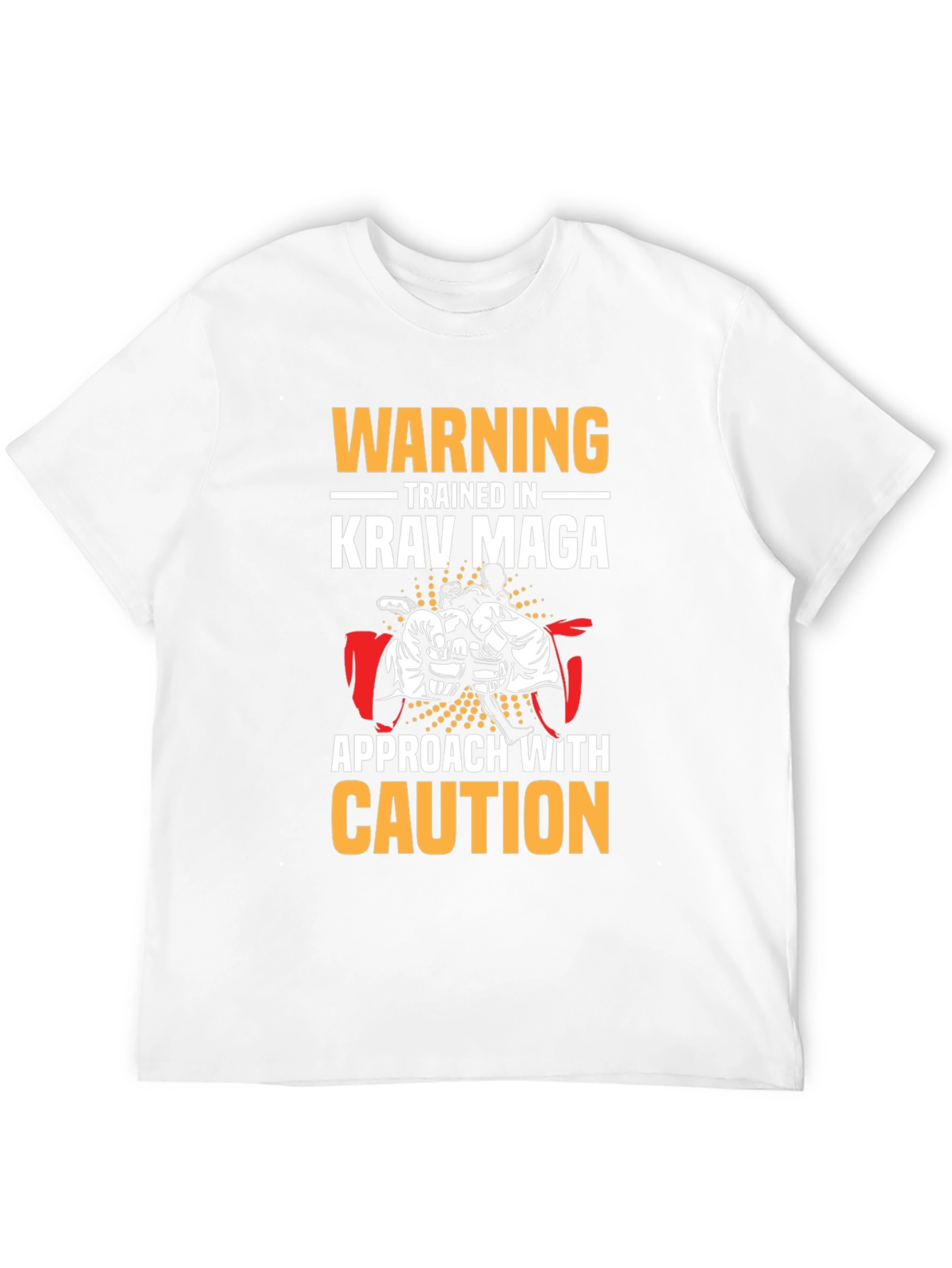 Krav Maga T-Shirt - Warning Trained in Krav Maga
