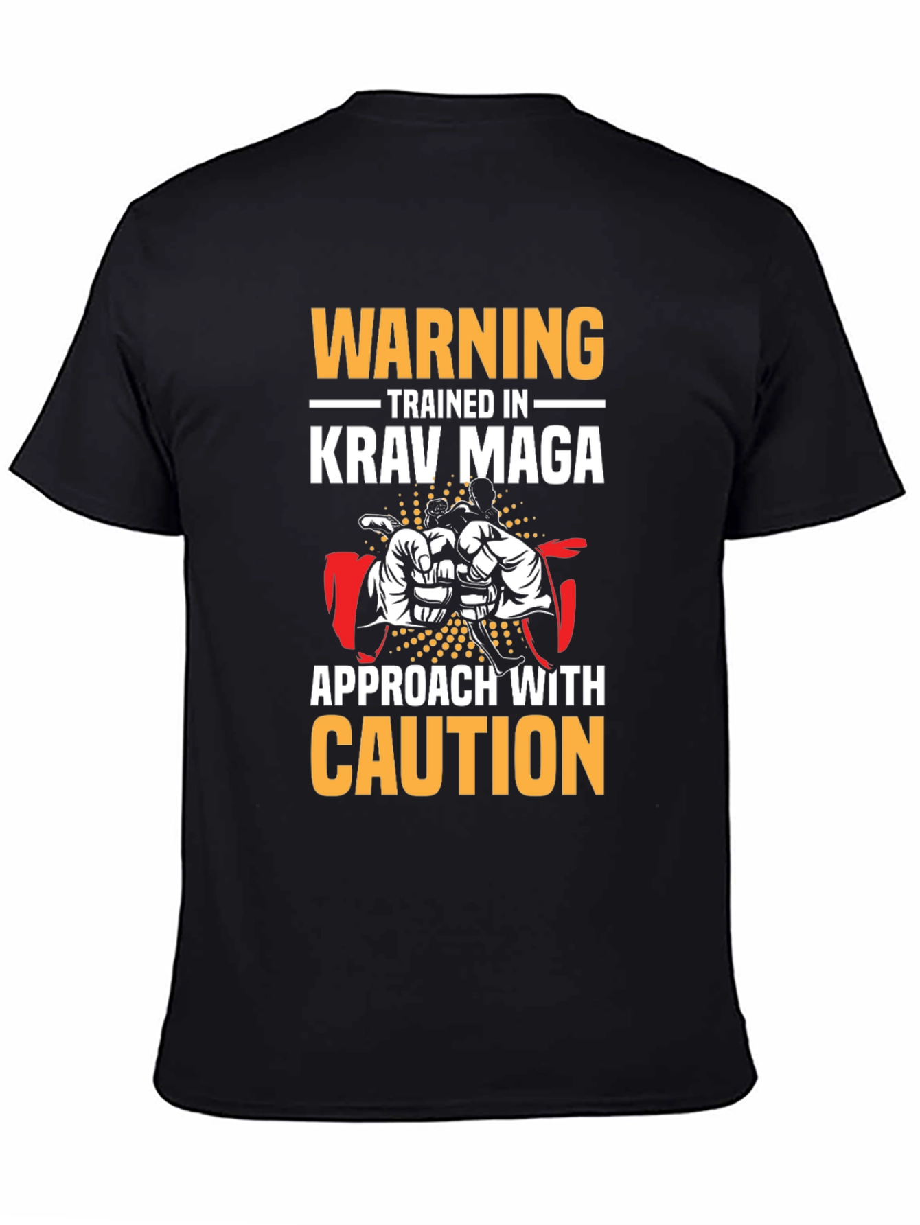 Krav Maga T-Shirt - Warning Trained in Krav Maga