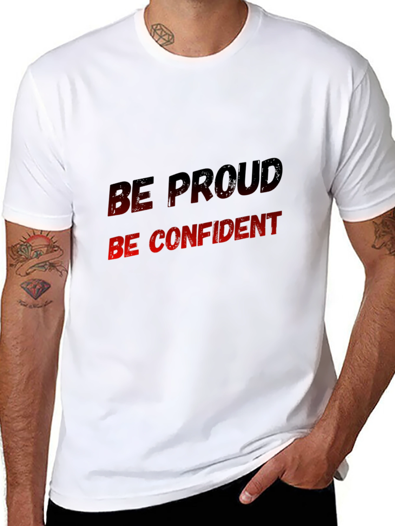 Be Proud Be Confident Graphic Tee