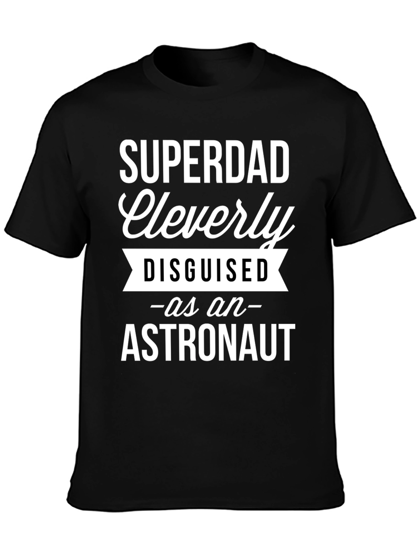 Superdad Astronaut Graphic Tee - Fathers Day Gift