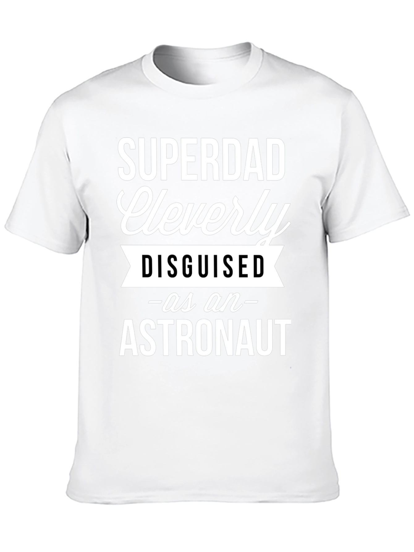Superdad Astronaut Graphic Tee - Fathers Day Gift
