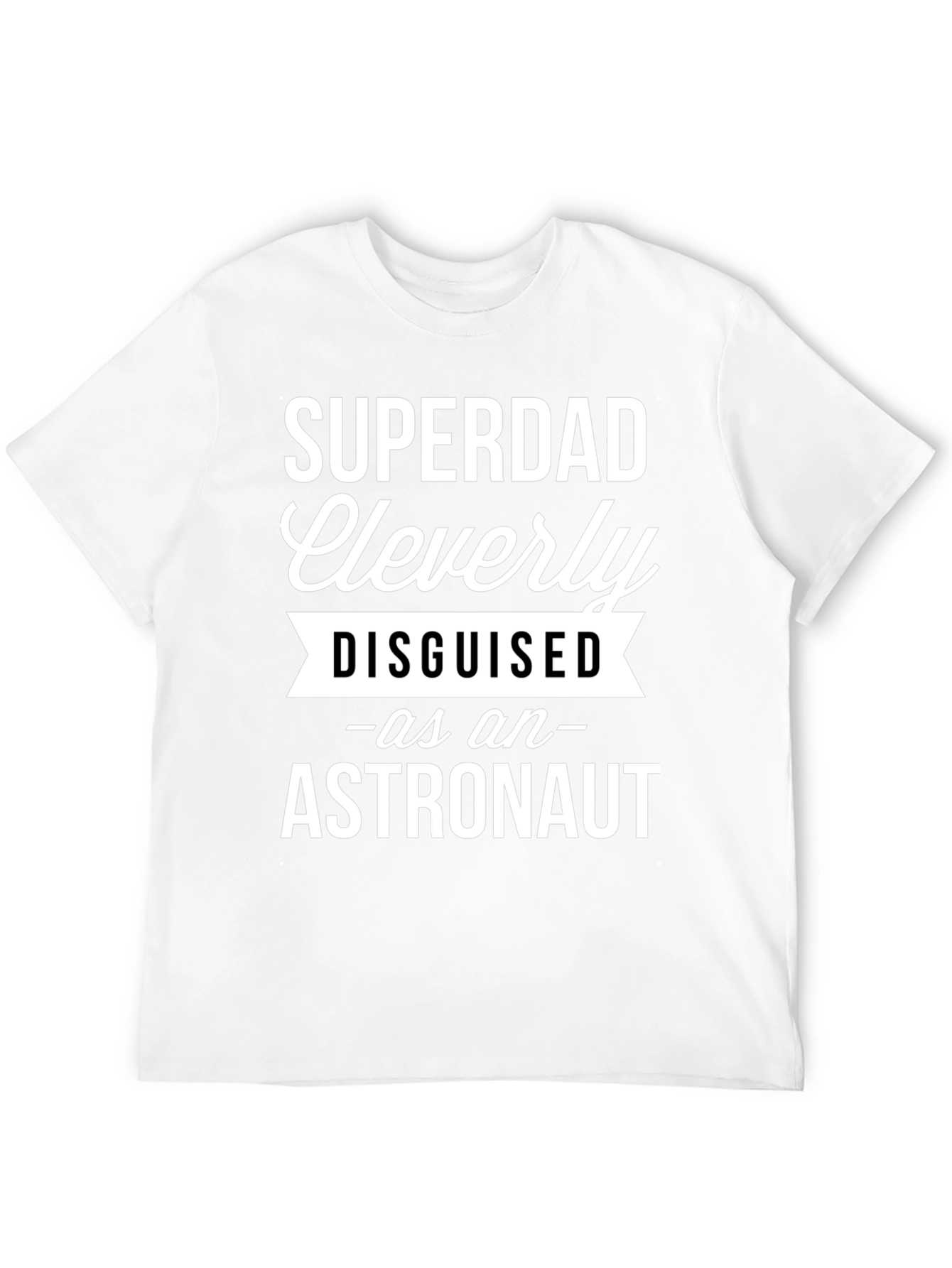 Superdad Astronaut Graphic Tee - Fathers Day Gift