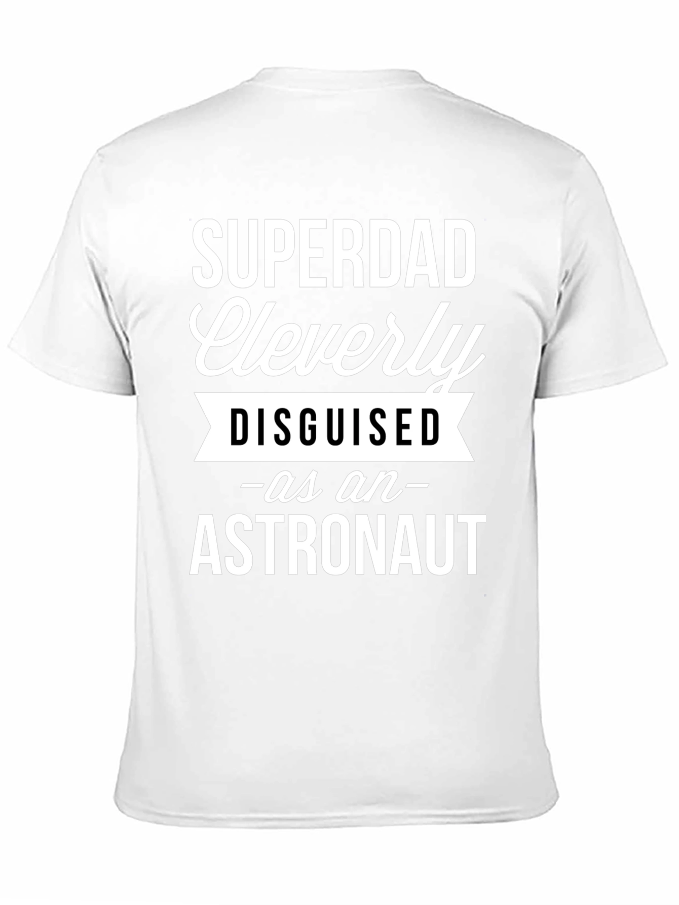 Superdad Astronaut Graphic Tee - Fathers Day Gift