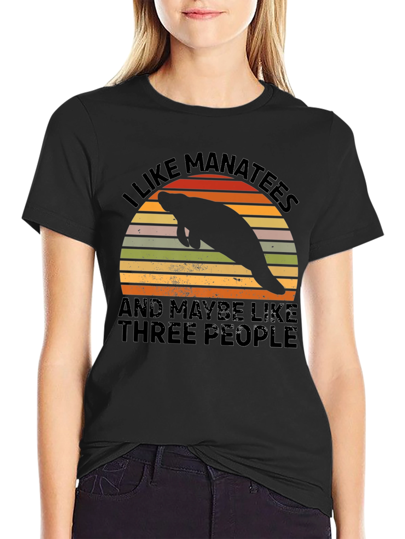 I Like Manatees Graphic T-Shirt