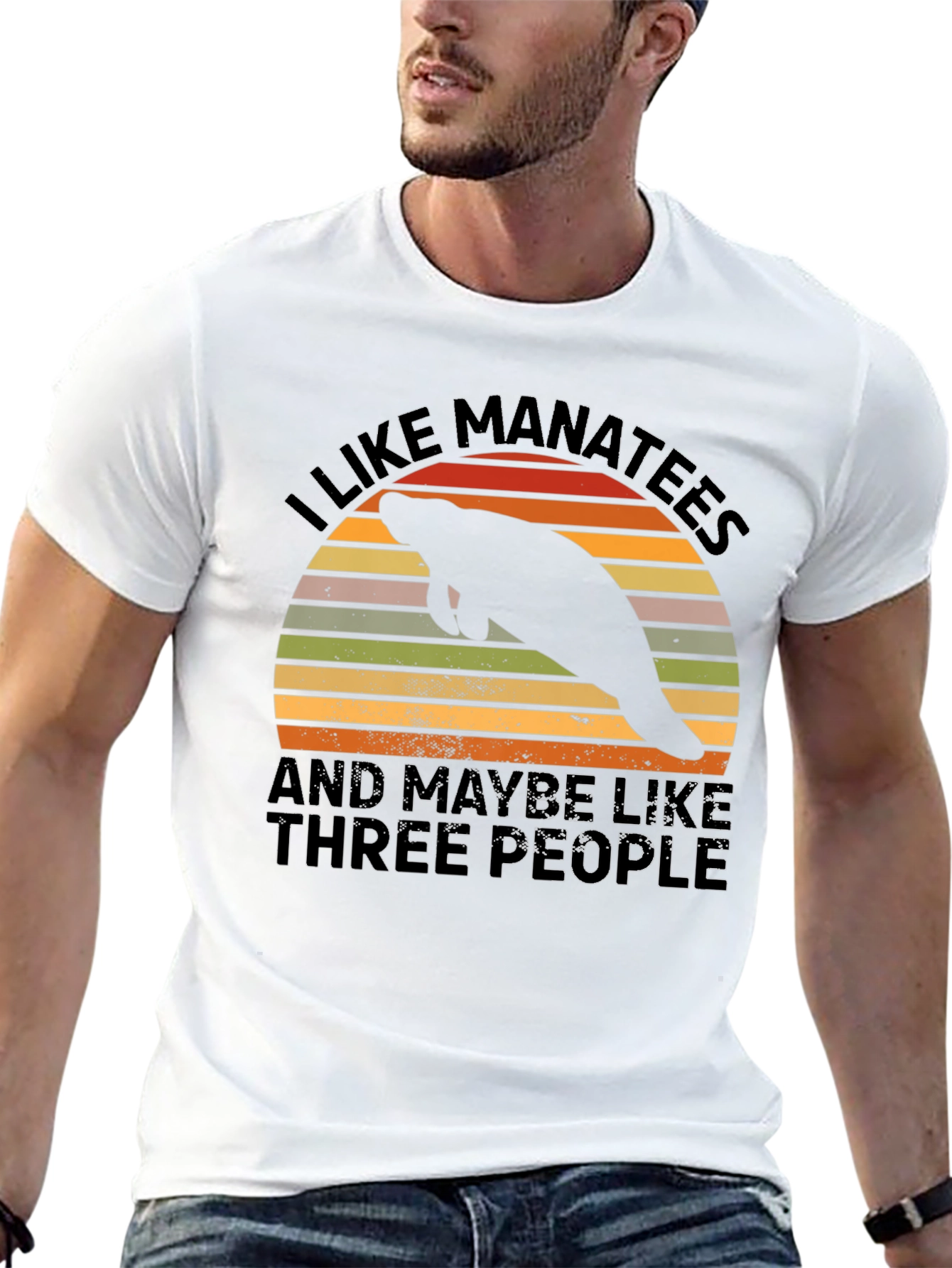 I Like Manatees Graphic T-Shirt