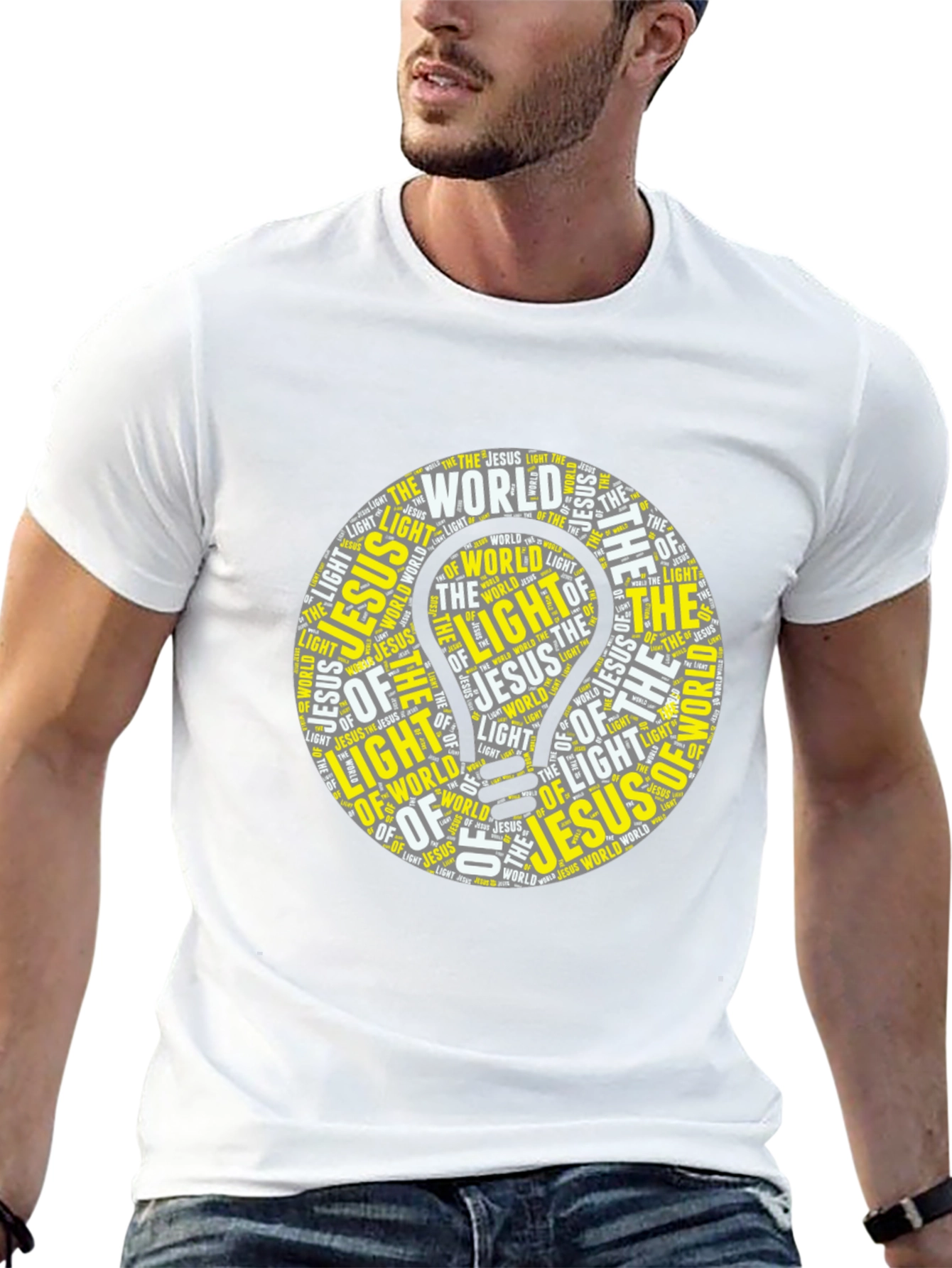 Jesus Light of the World Graphic Tee